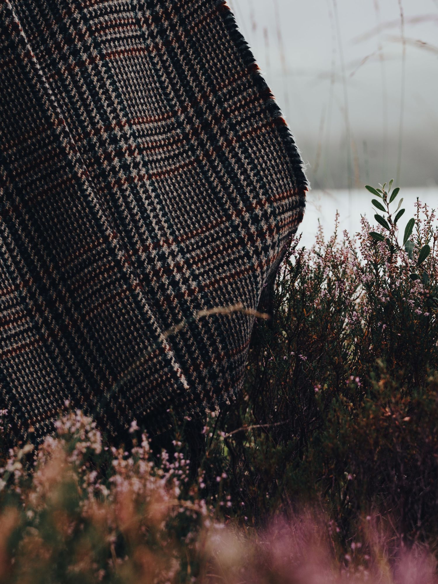 Wool blanket detail for Ava Innes.