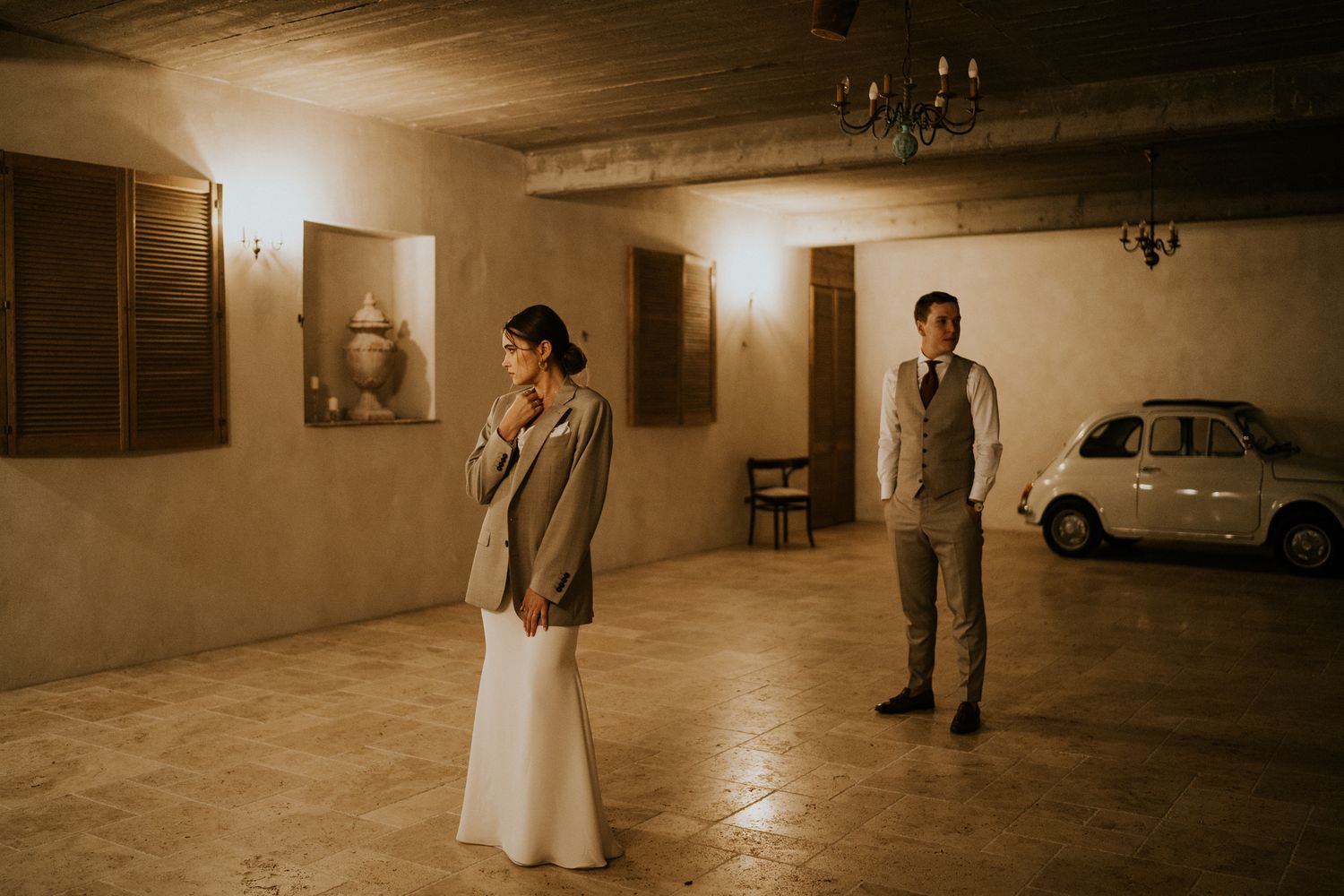 Willa Love, nocne zdjęcia, romantyczne ujęcia, styl włoski