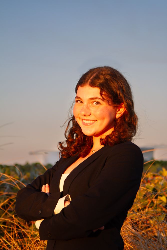 Palm Beach Gardens headshot portrait during golden hour