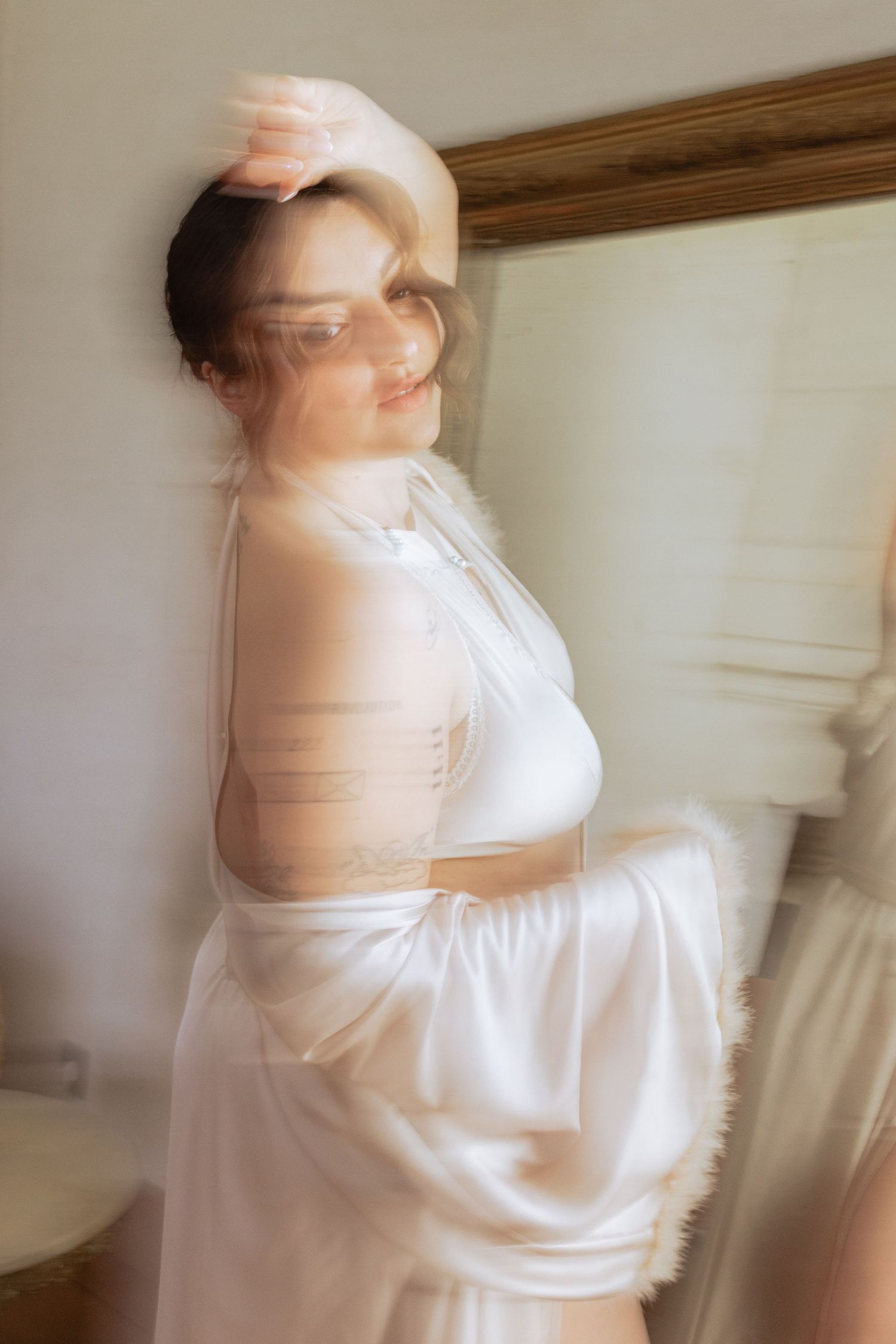 Séance portrait lingerie
