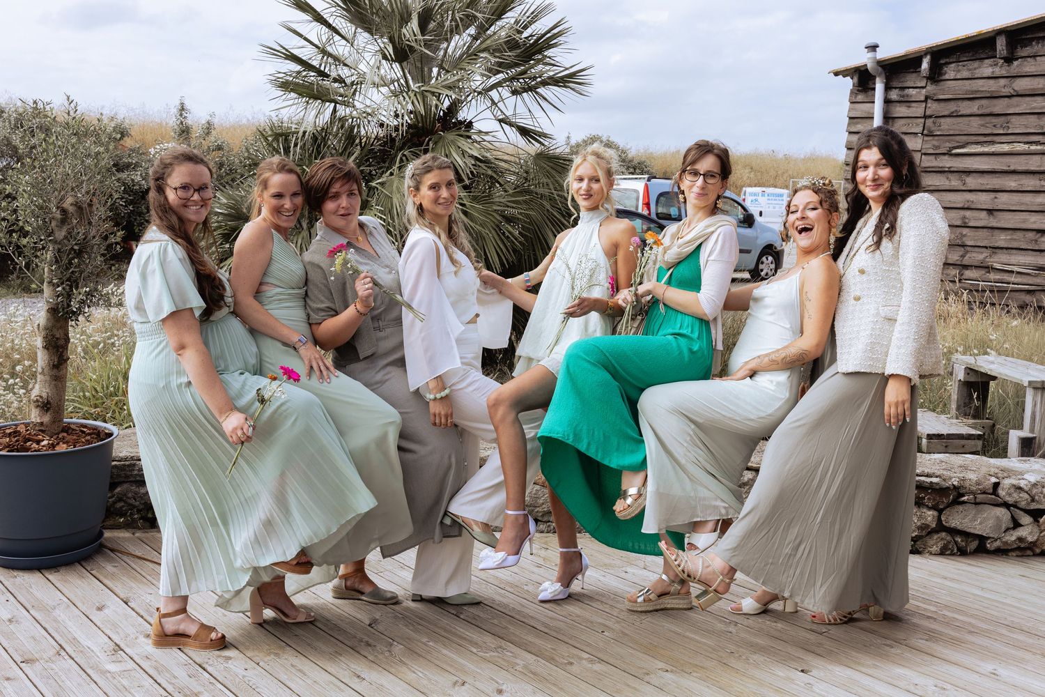 Photos de groupe mariage