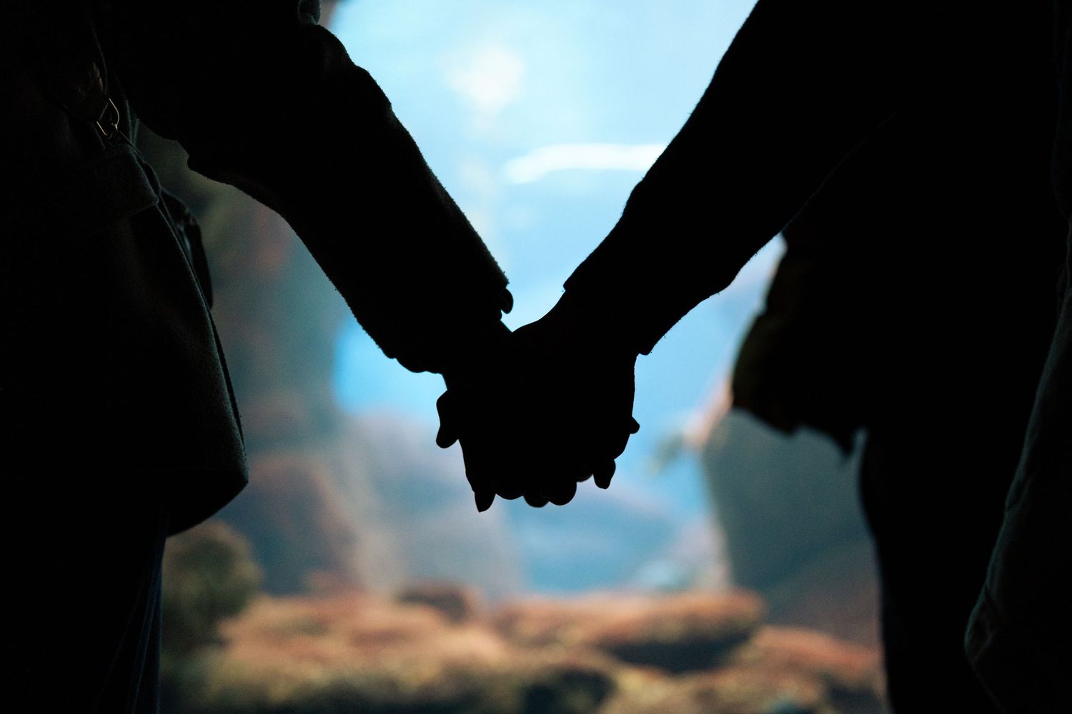 Shooting couple aquarium / océarium