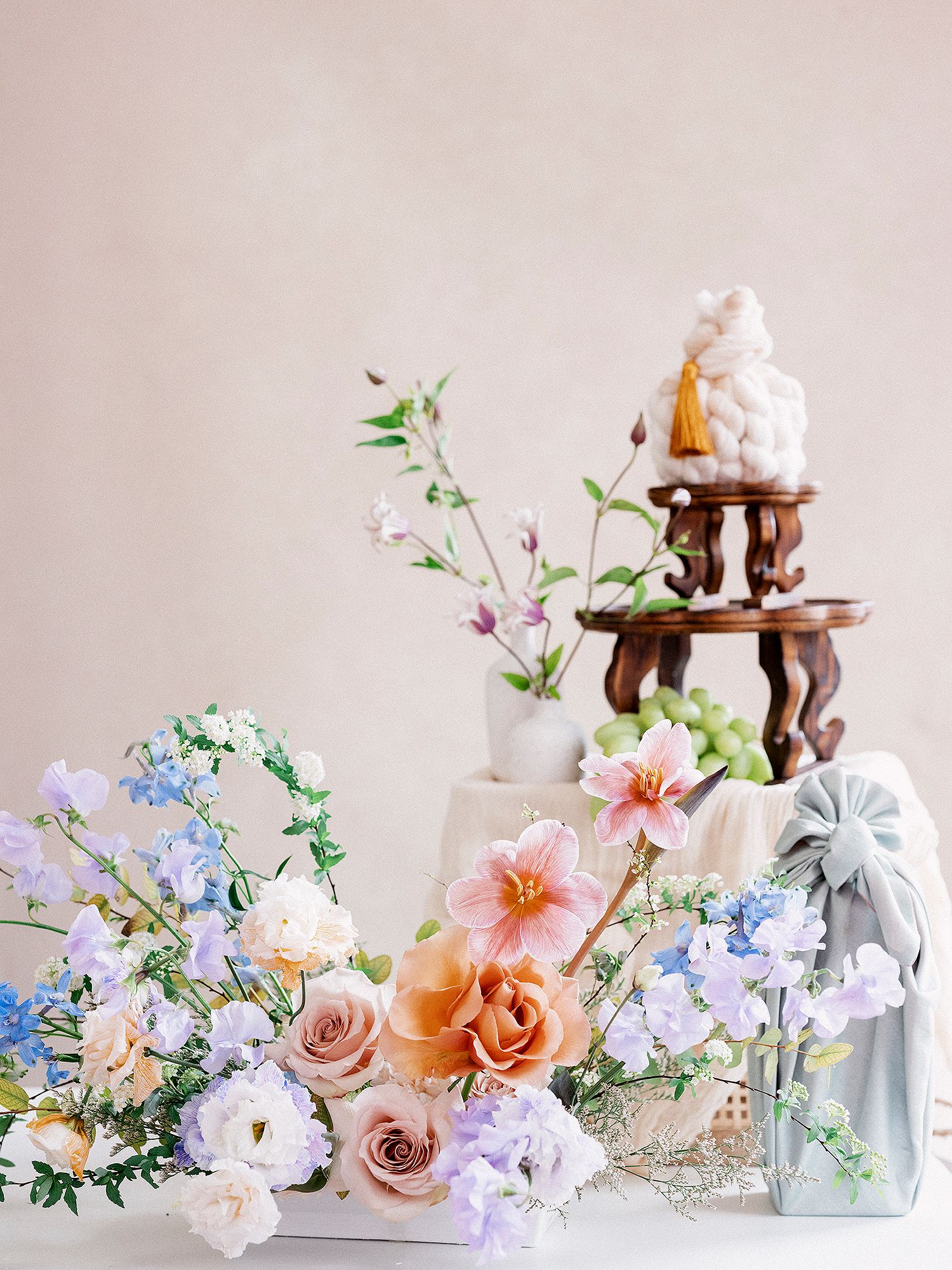 Traditional 100th-day and first birthday (Dol) celebration photography in NYC by STUDIO OC