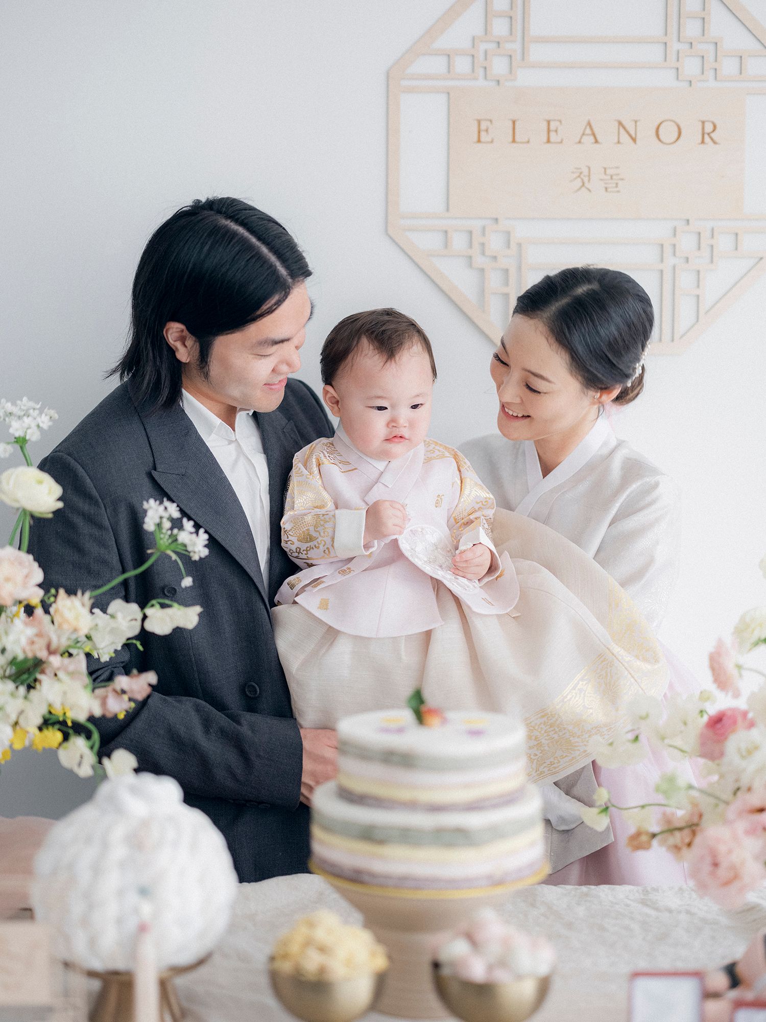 Traditional 100th-day and first birthday (Dol) celebration photography in NYC by STUDIO OC