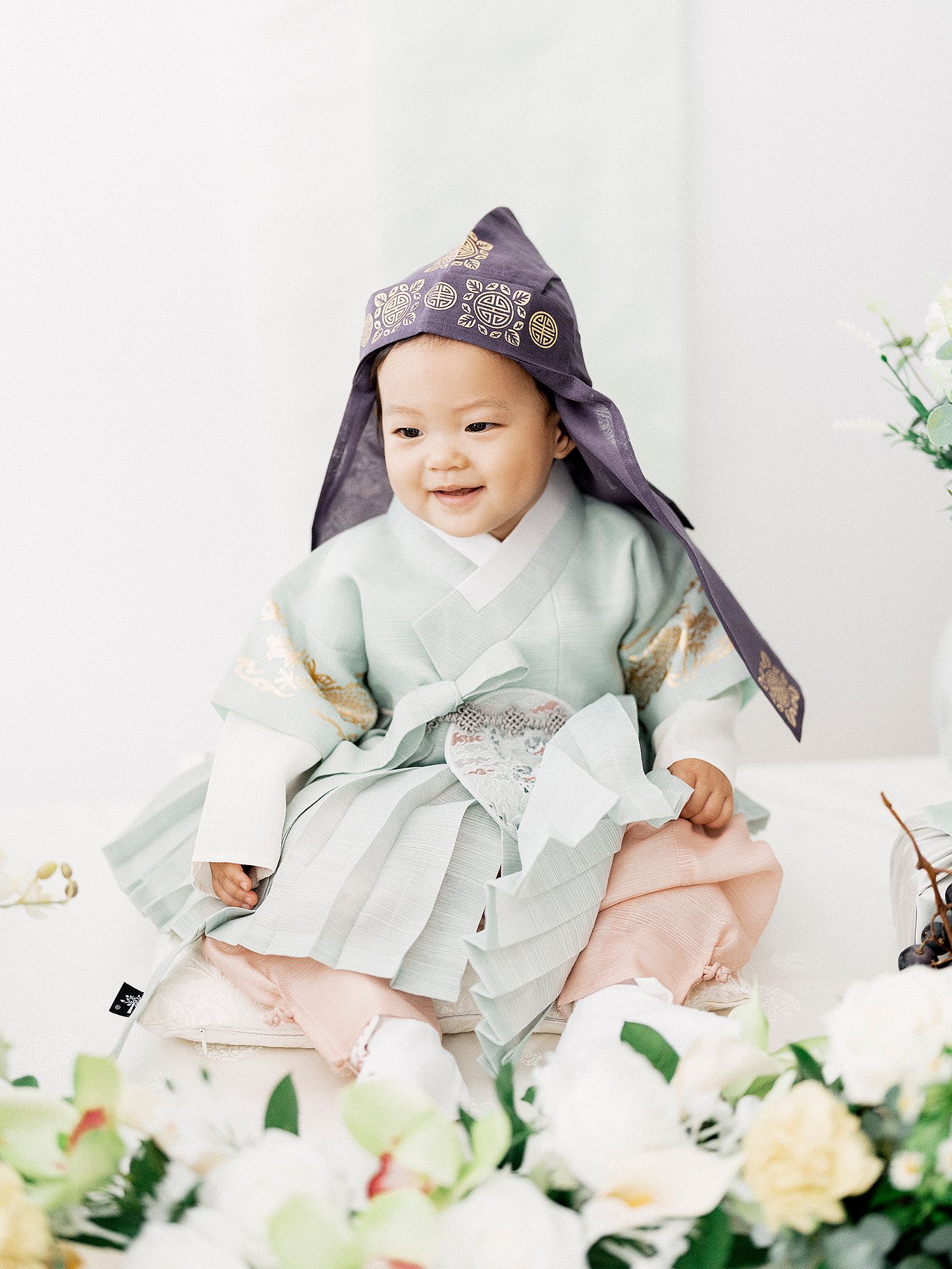 Artistic newborn and baby portraiture at Midtown Manhattan studio by STUDIO OC