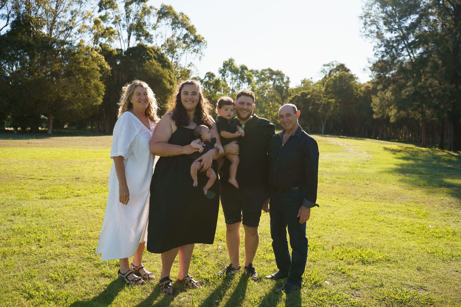 Western Sydney family photographer capturing relaxed, heartfelt moments between parents and children
