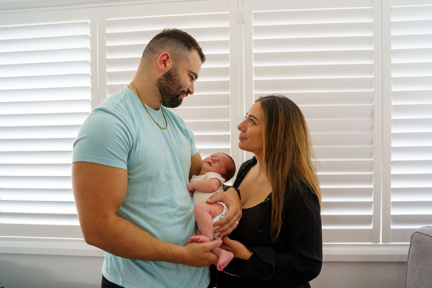 Emotive maternity photography celebrating motherhood and connection in Western Sydney