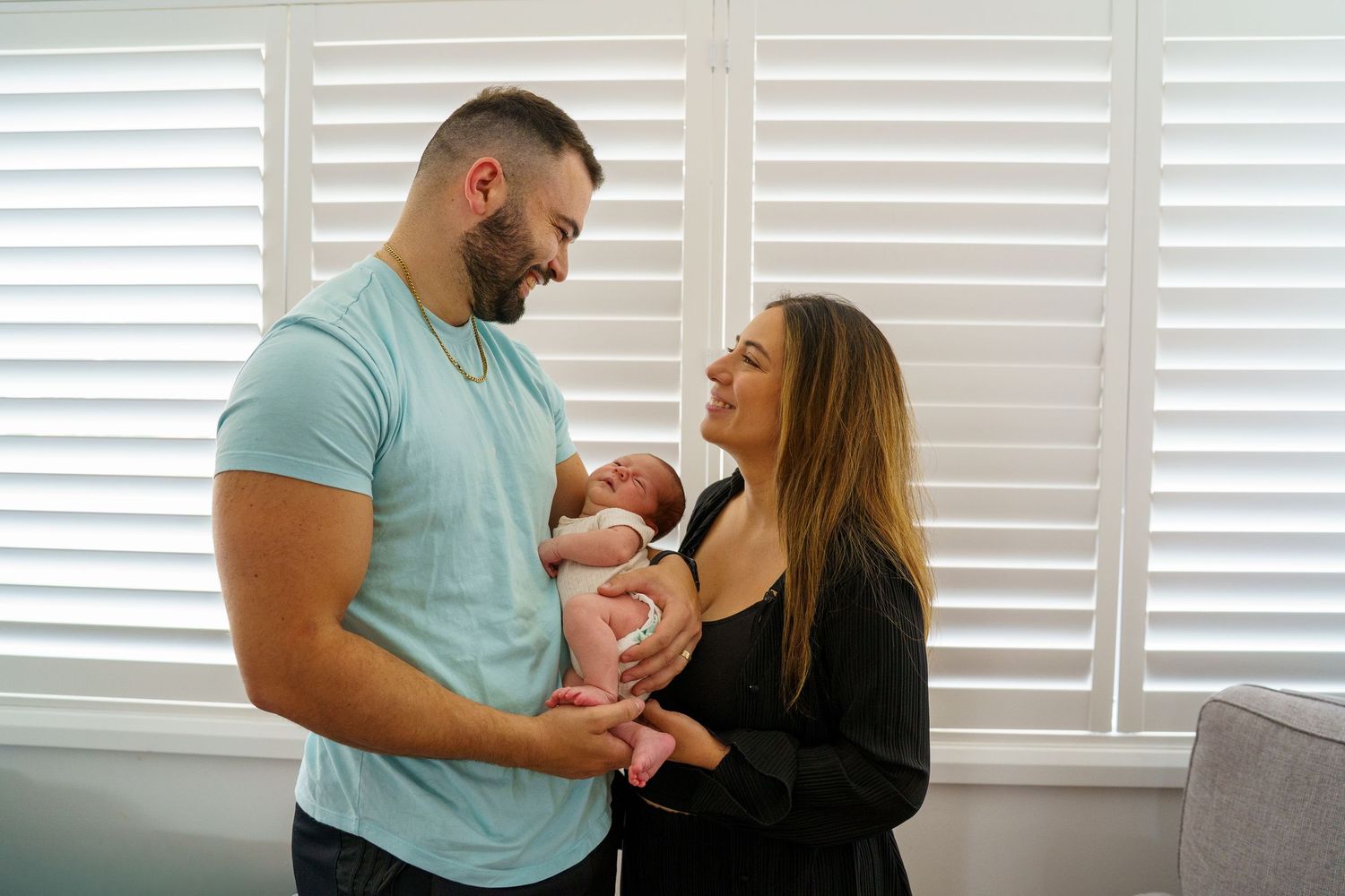Natural maternity, postpartum and family photography in Western Sydney capturing genuine connection and emotion