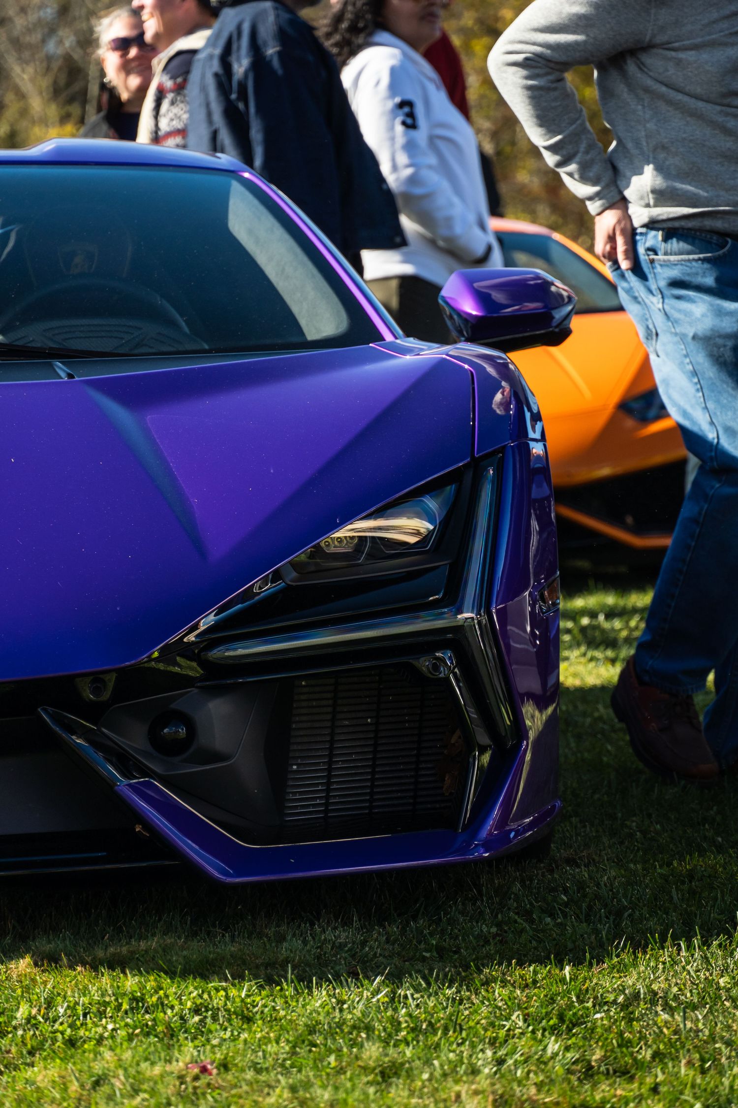 Lamborghini at Newport Car Musuem Lambo Day