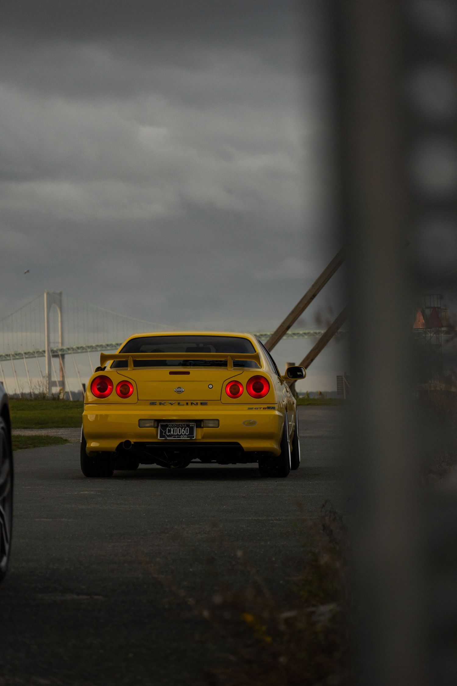 Nissan R34 cruising in Newport, RI
