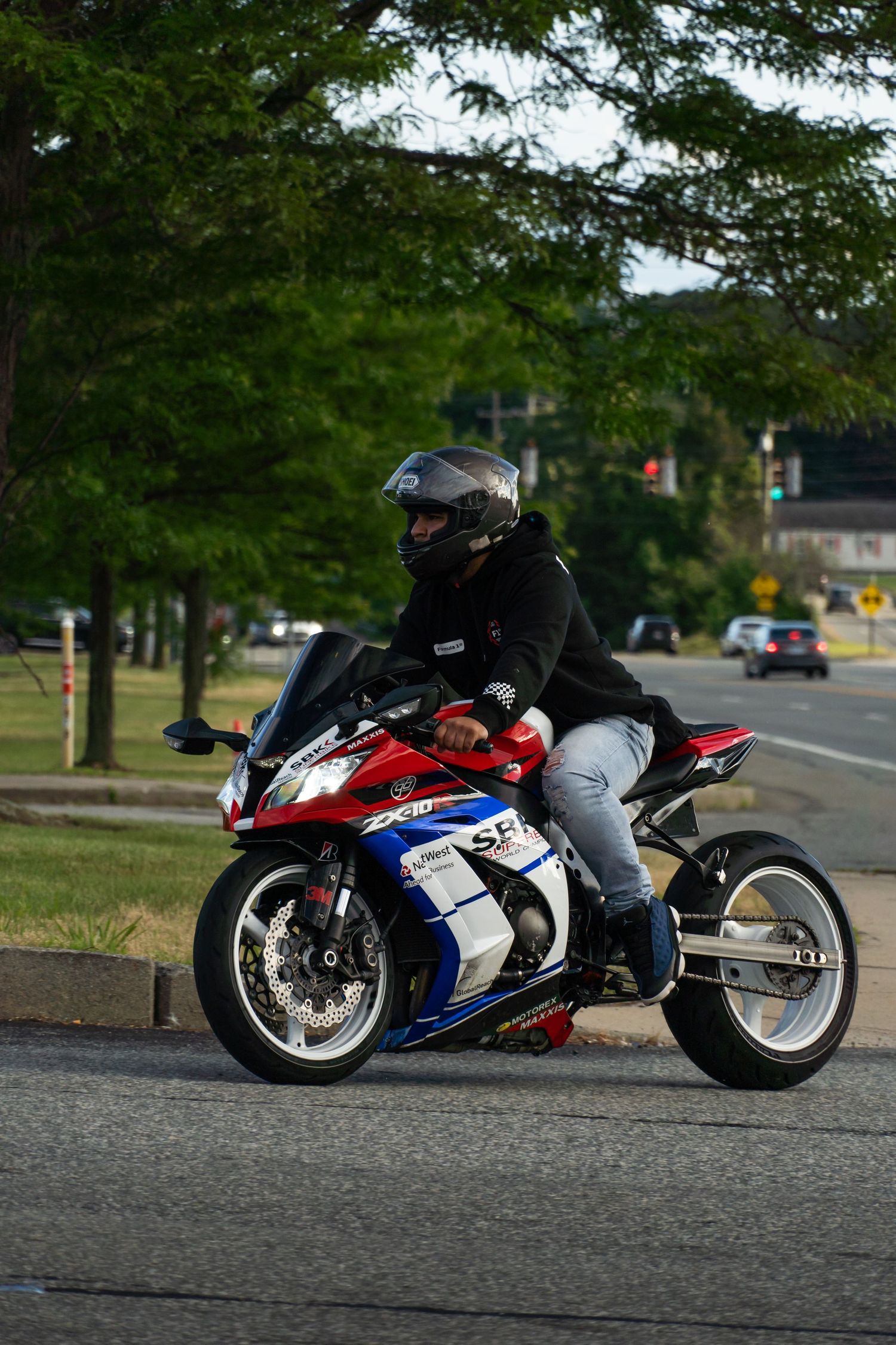 Motorcycle at Cycle Gear Bike Night