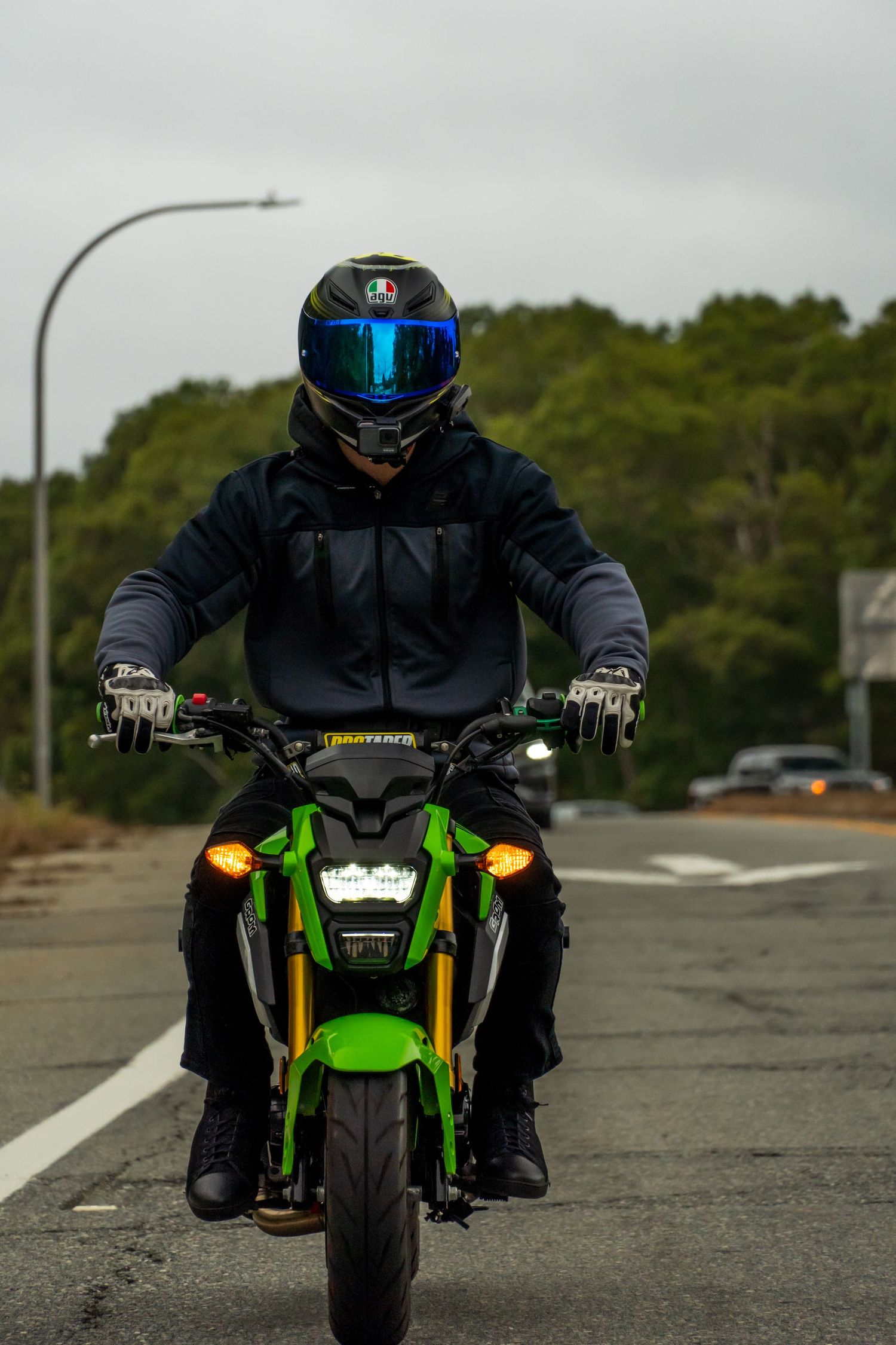 Green Honda Grom