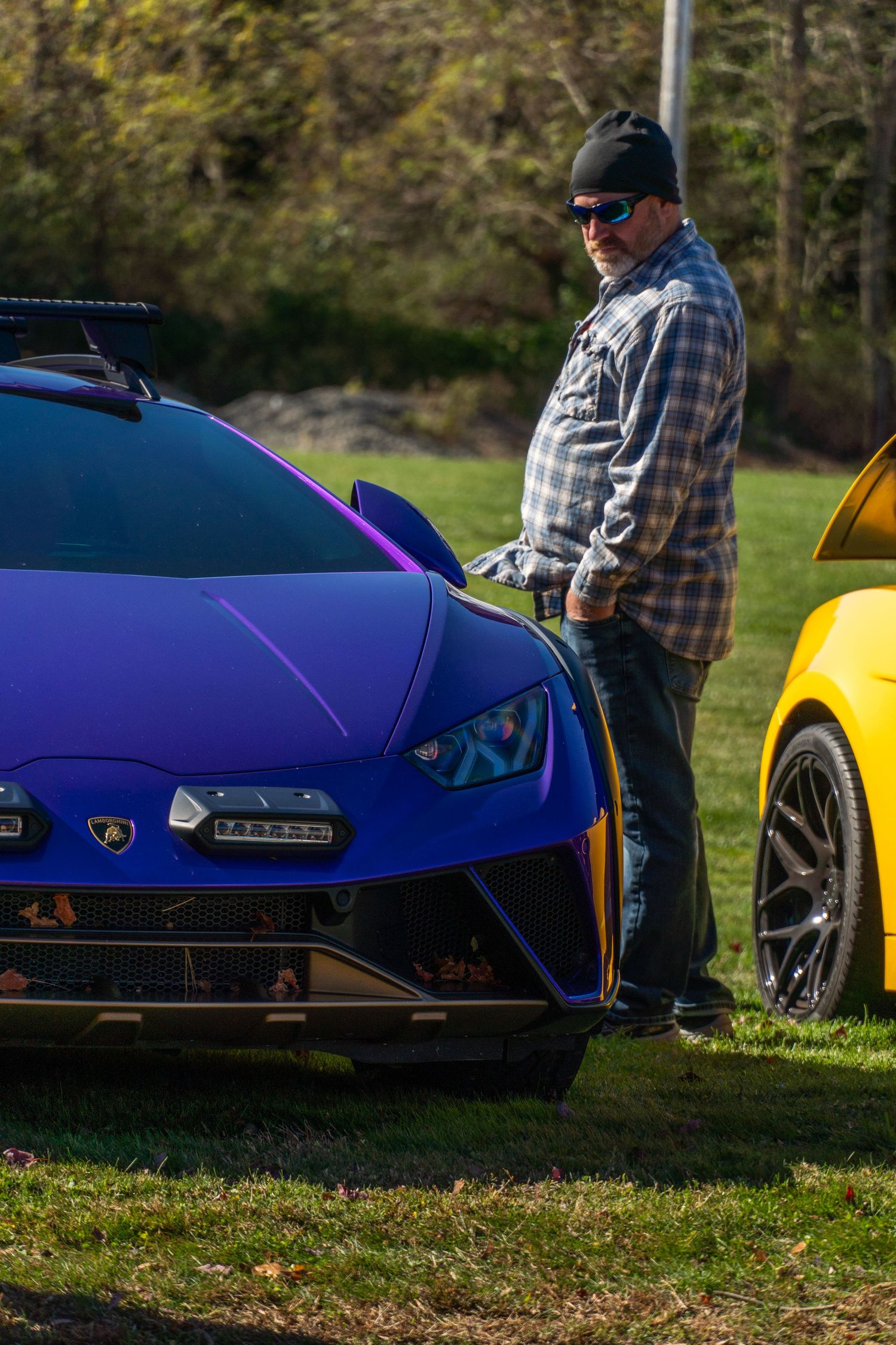 Lamborghini at Newport Car Musuem Lambo Day