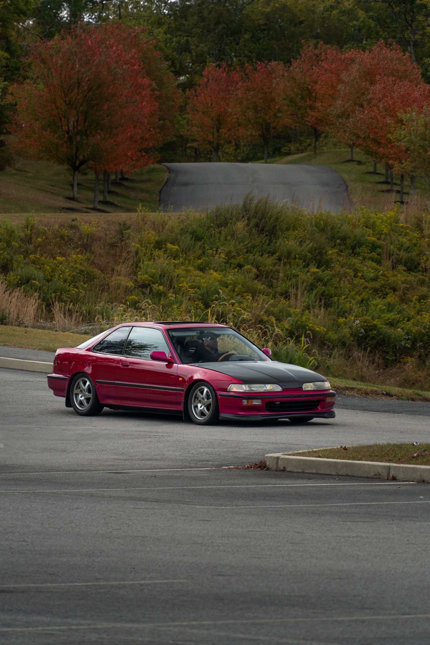 Pink Acura Integra