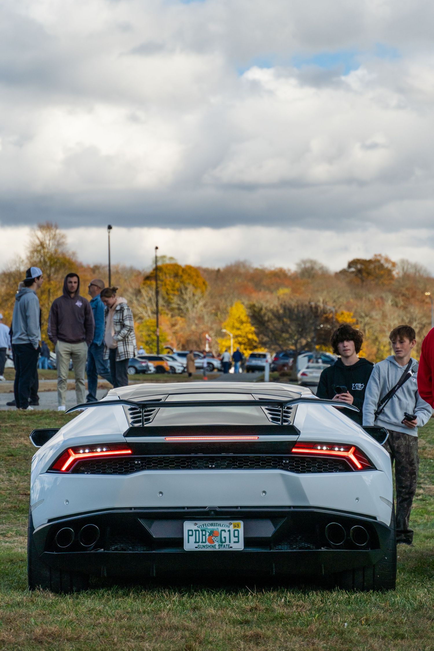 Lamborghini at Newport Car Musuem Lambo Day