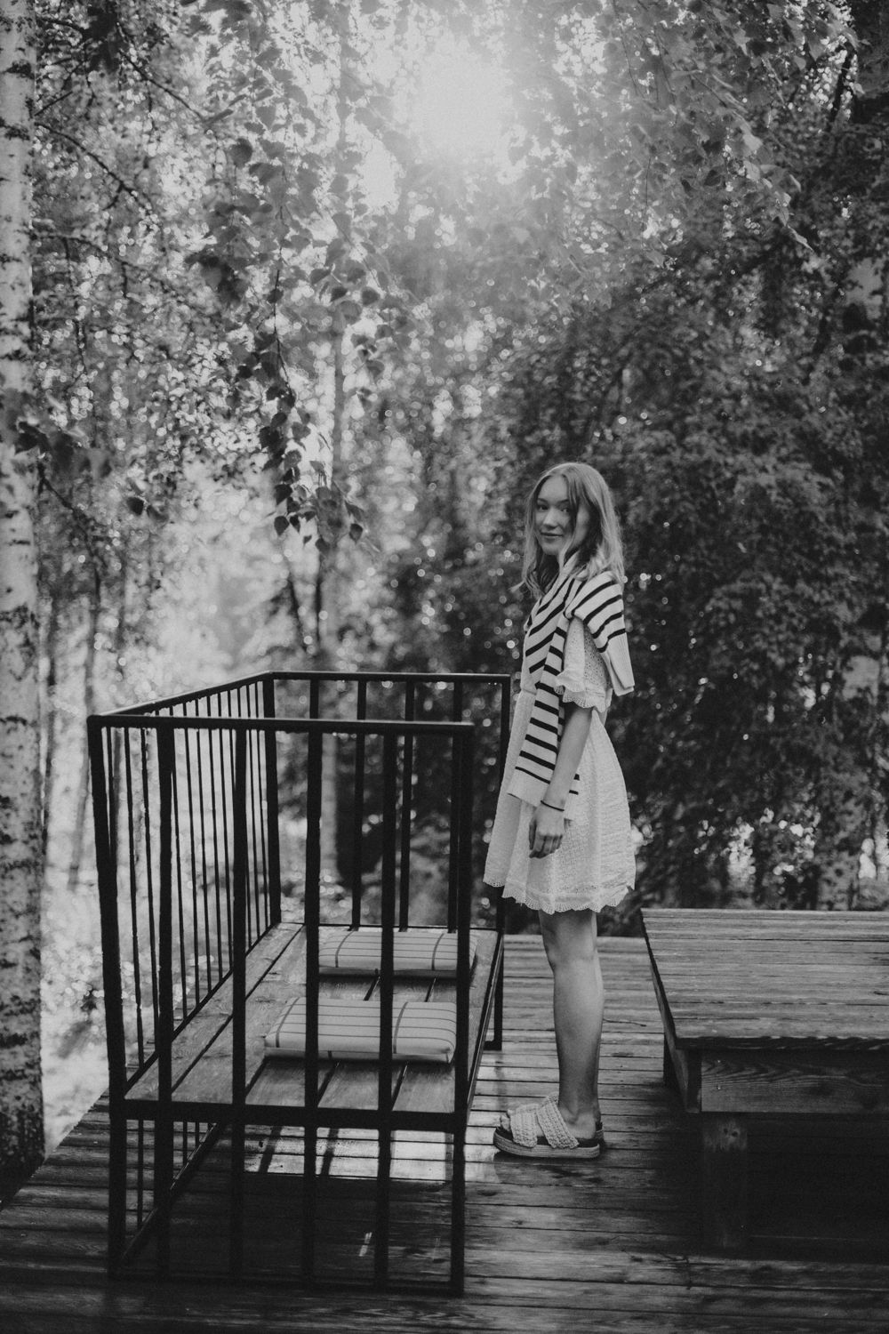 Luonnollinen miljöö muotokuvaus Jyväskylässä - Maija Kemell