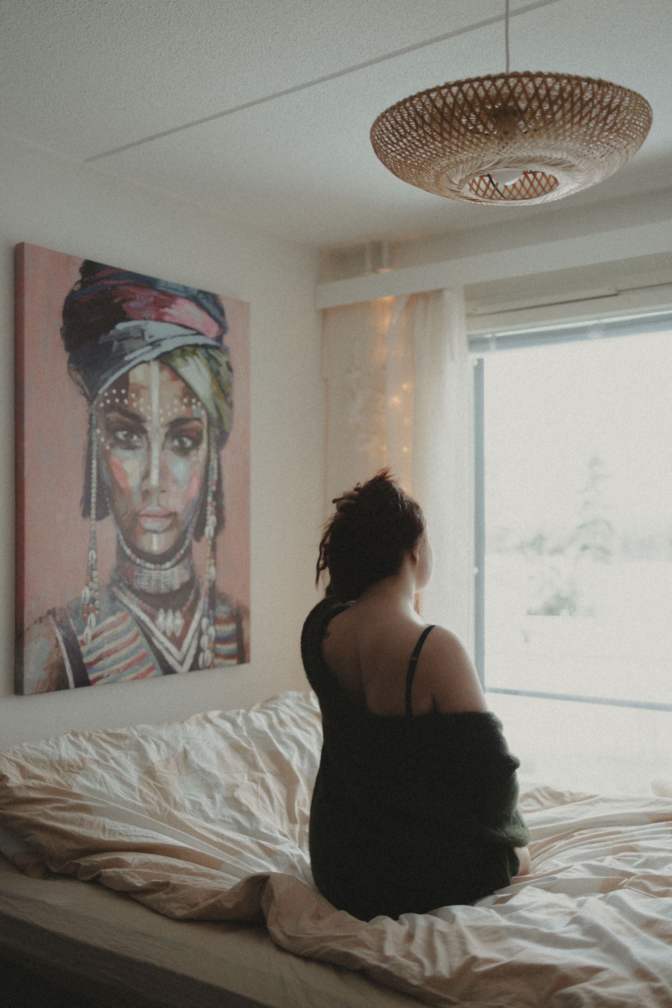 Boudoirkuvaus, Valokuvaaja Maija Kemell, Jyväskylä, boudoirkuvaus kotona