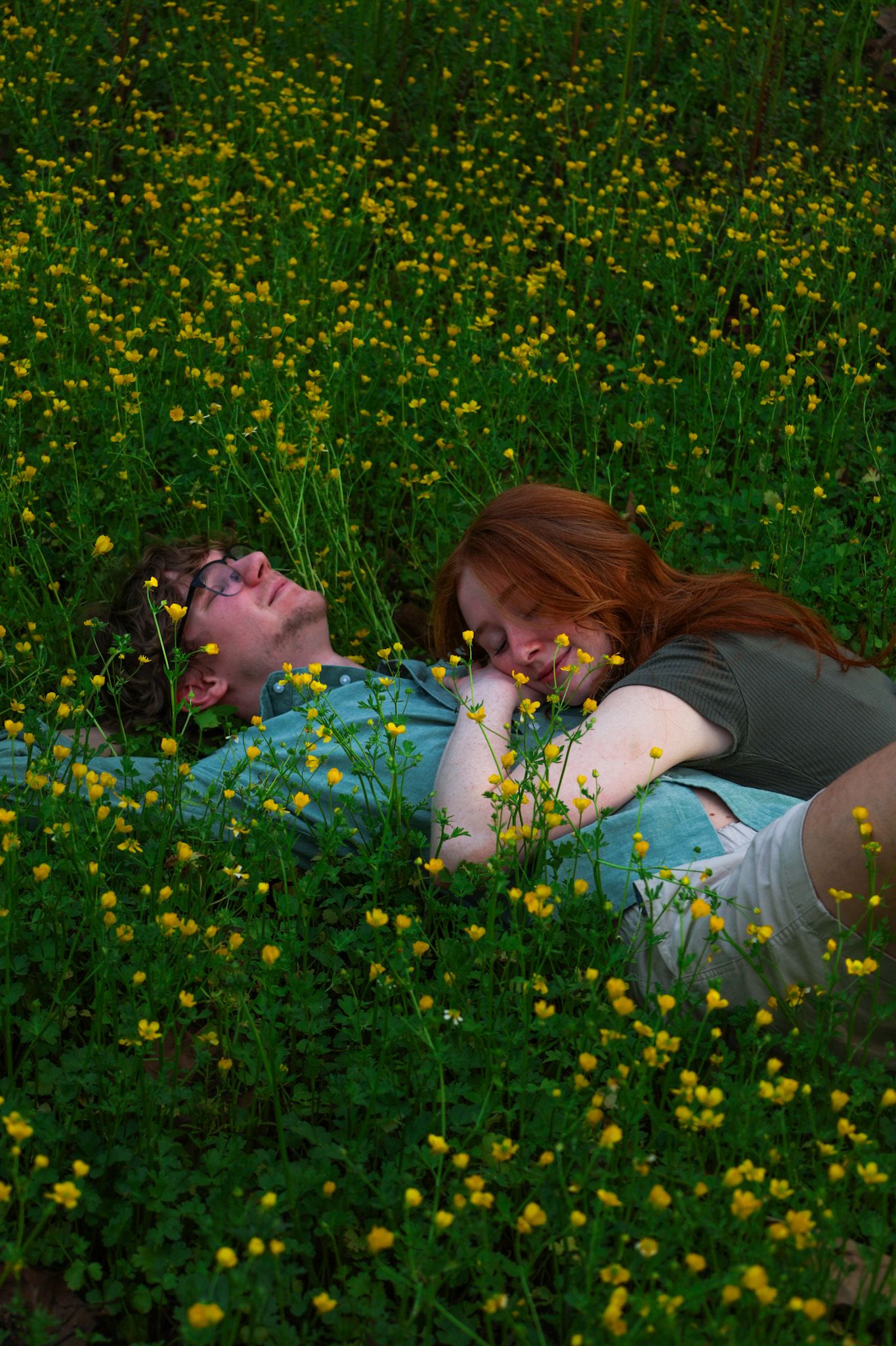 Couple in the grass