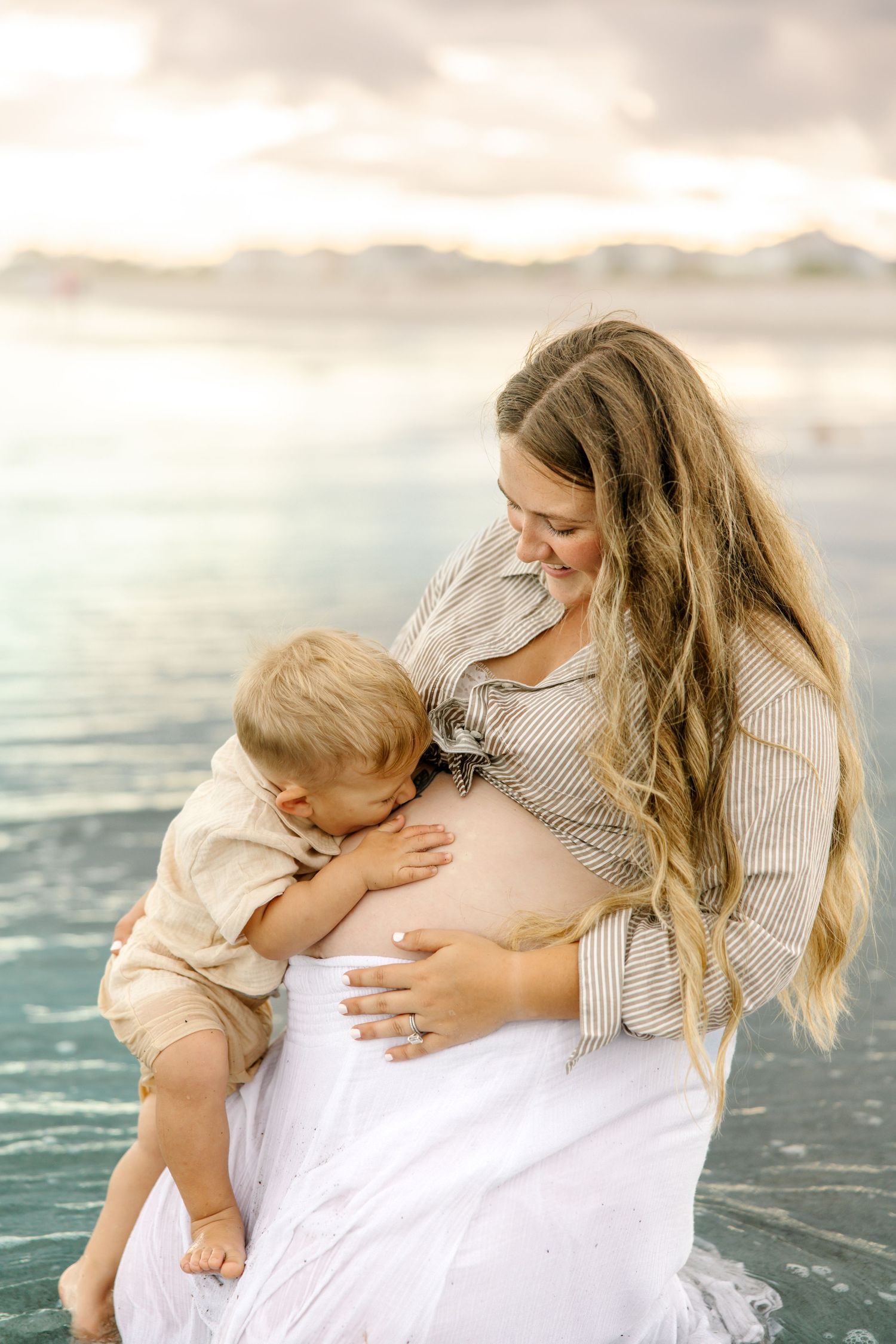 Mommy & Me photos by the ocean