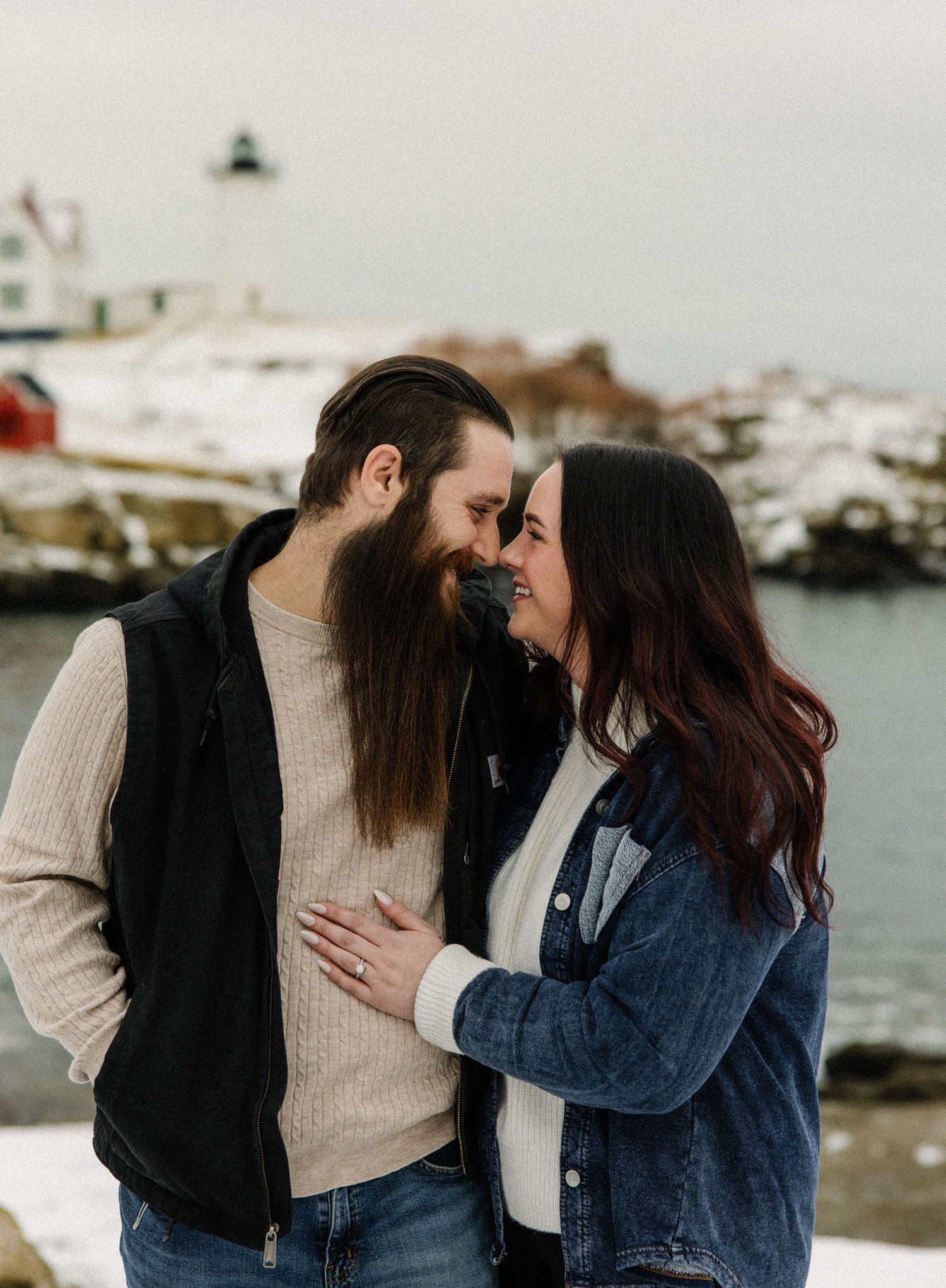 Engagement Photos by the Sea