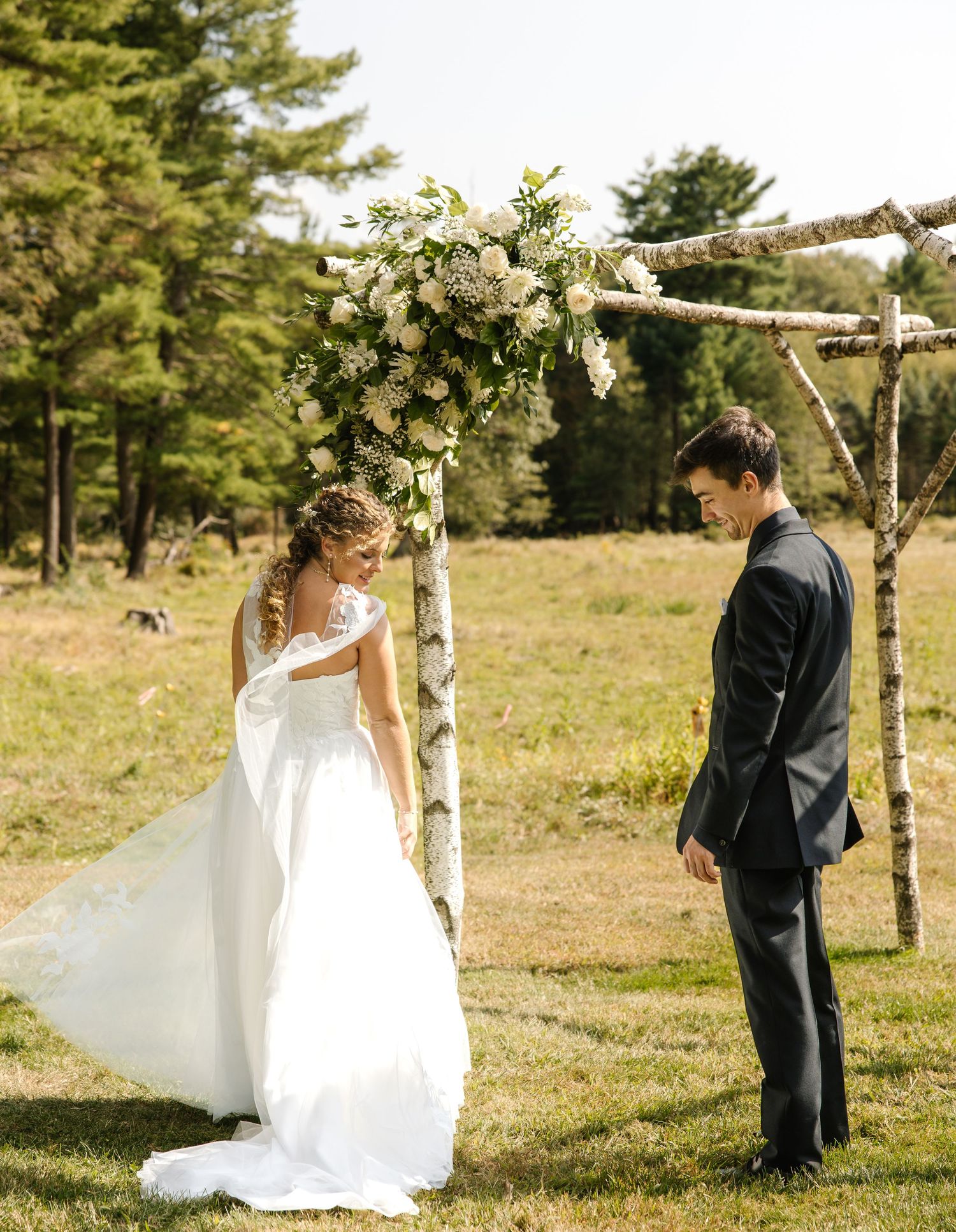Mid Summer Massachusetts Wedding
