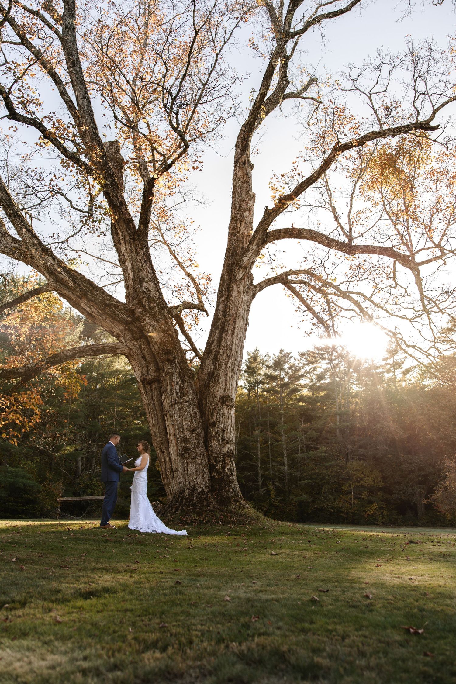 Late Fall Micro Wedding