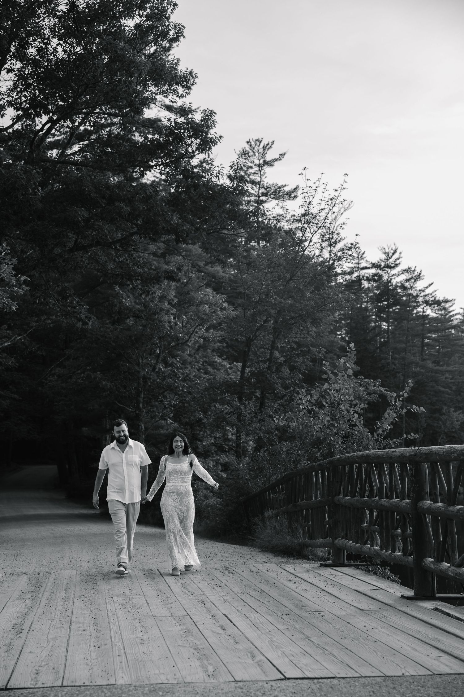 Engagement Photos in the lakes of New Hampshire