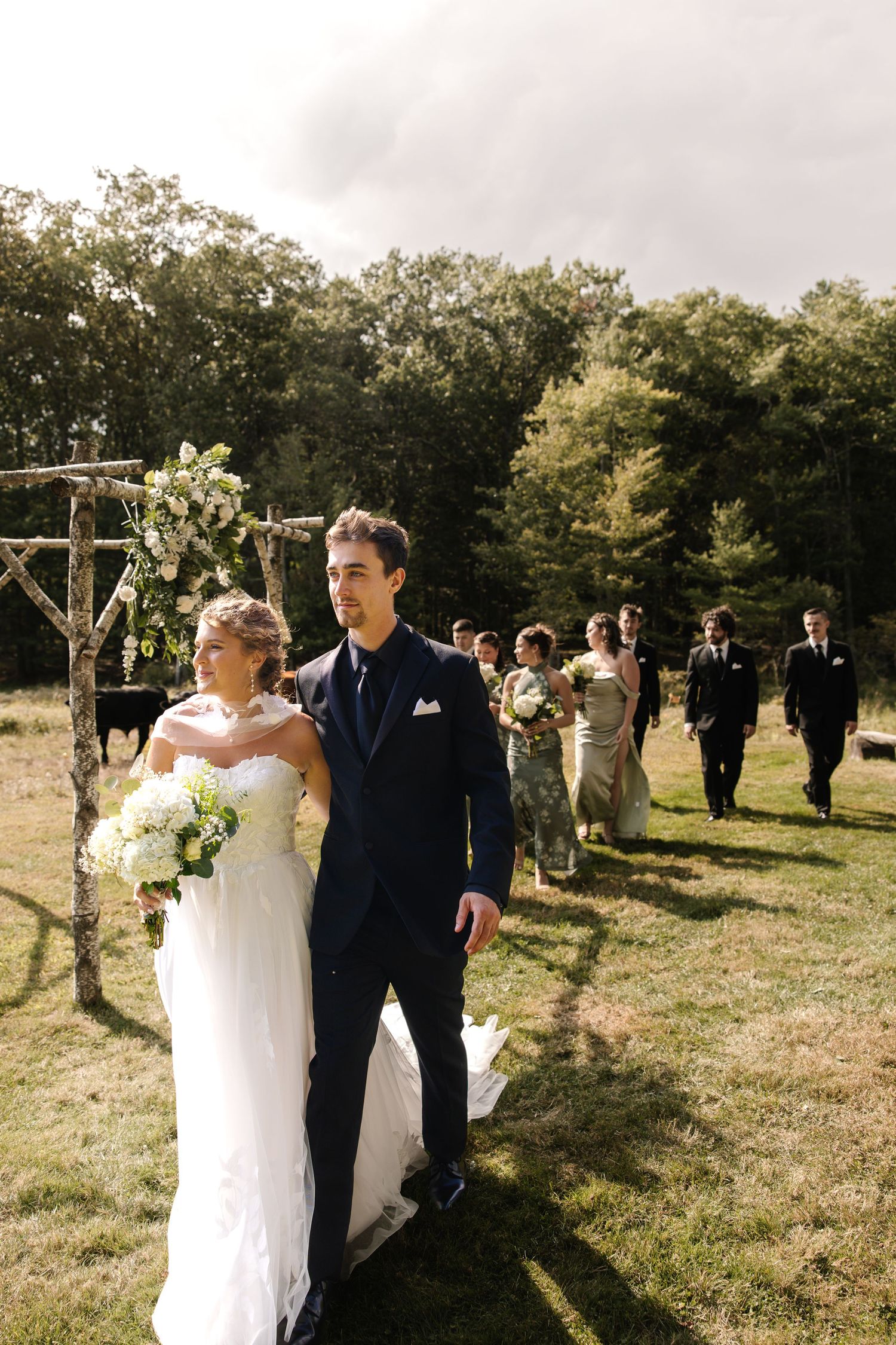 Mid Summer Massachusetts Wedding