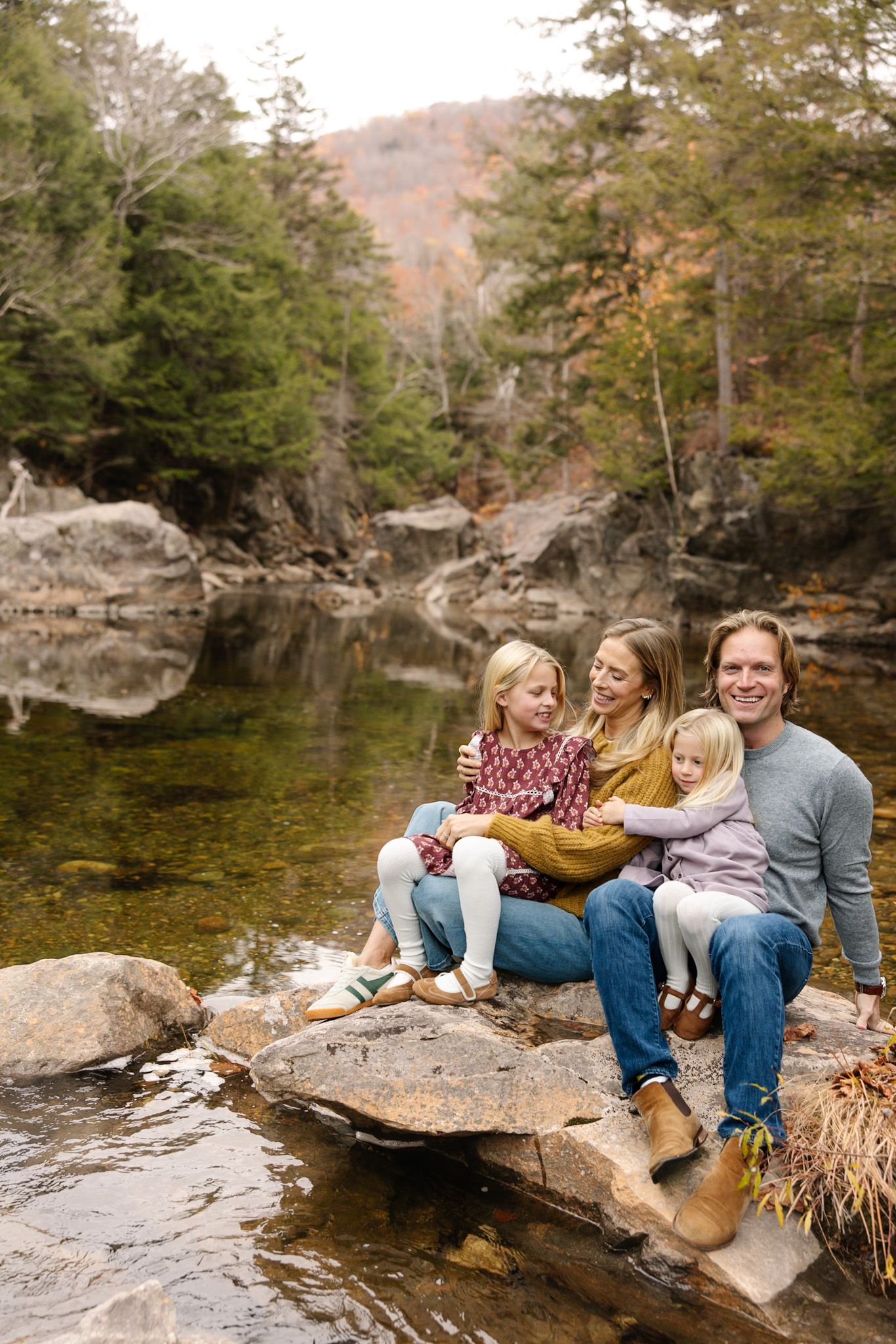 Mid Fall in New Hampshire, Family Photos