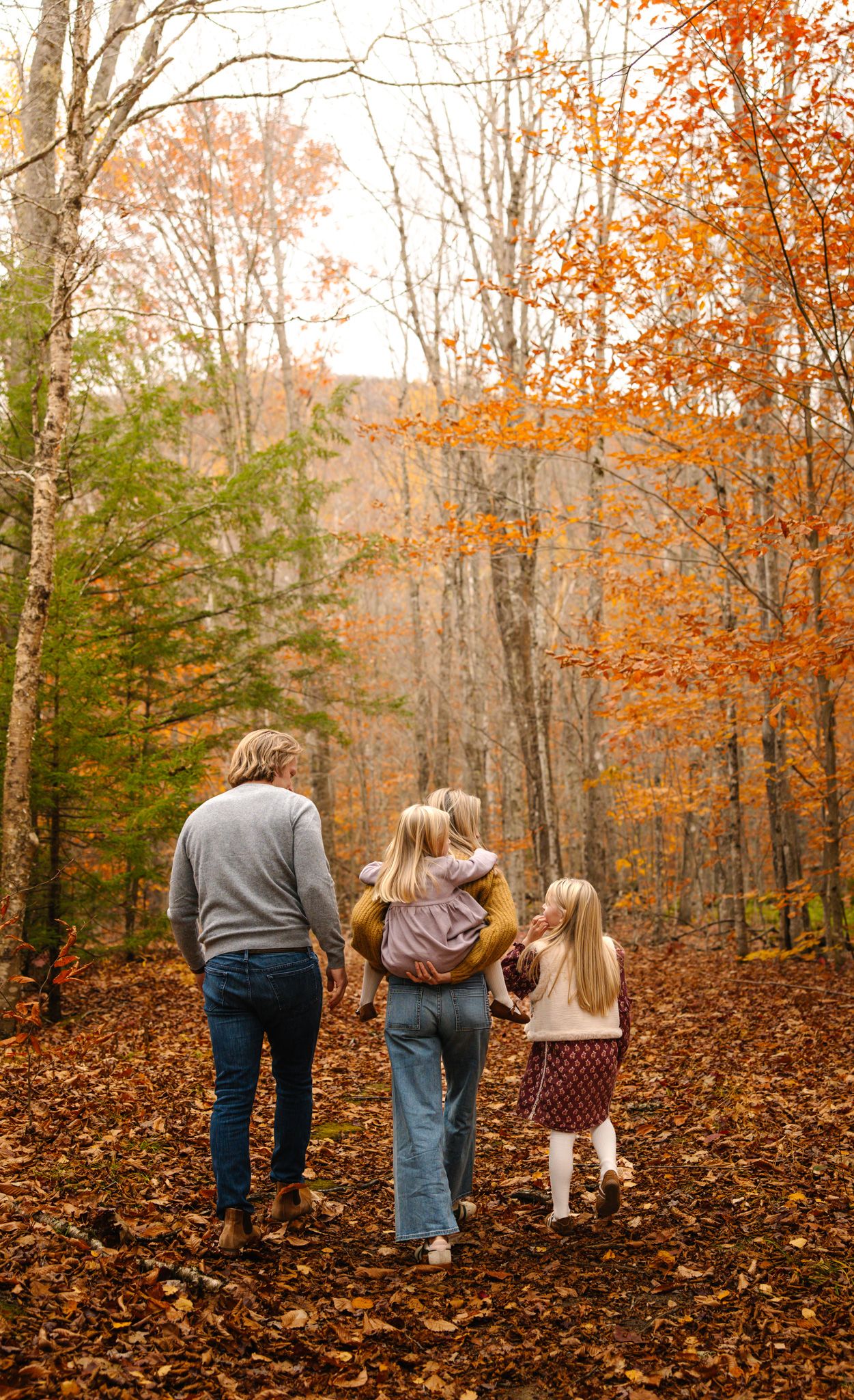Mid Fall in New Hampshire, Family Photos