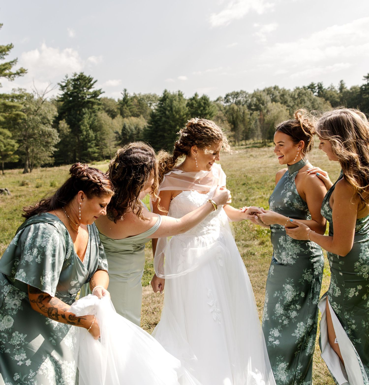 Mid Summer Massachusetts Wedding