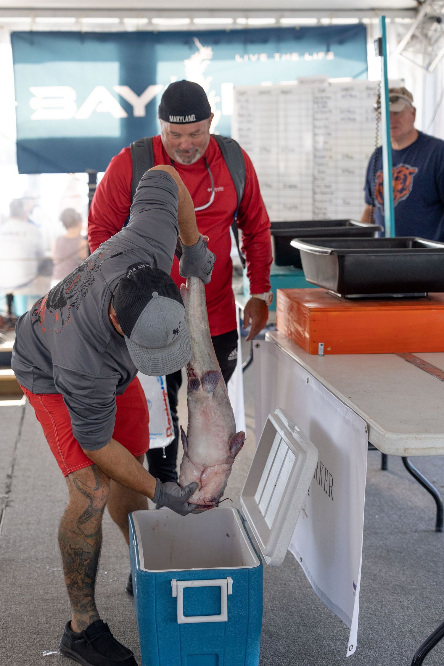 Queen Anne's County, MD Not My Child organization Lil Amps Fishing Tournament photographed by Virginia Event Photographer at the Kent Narrow