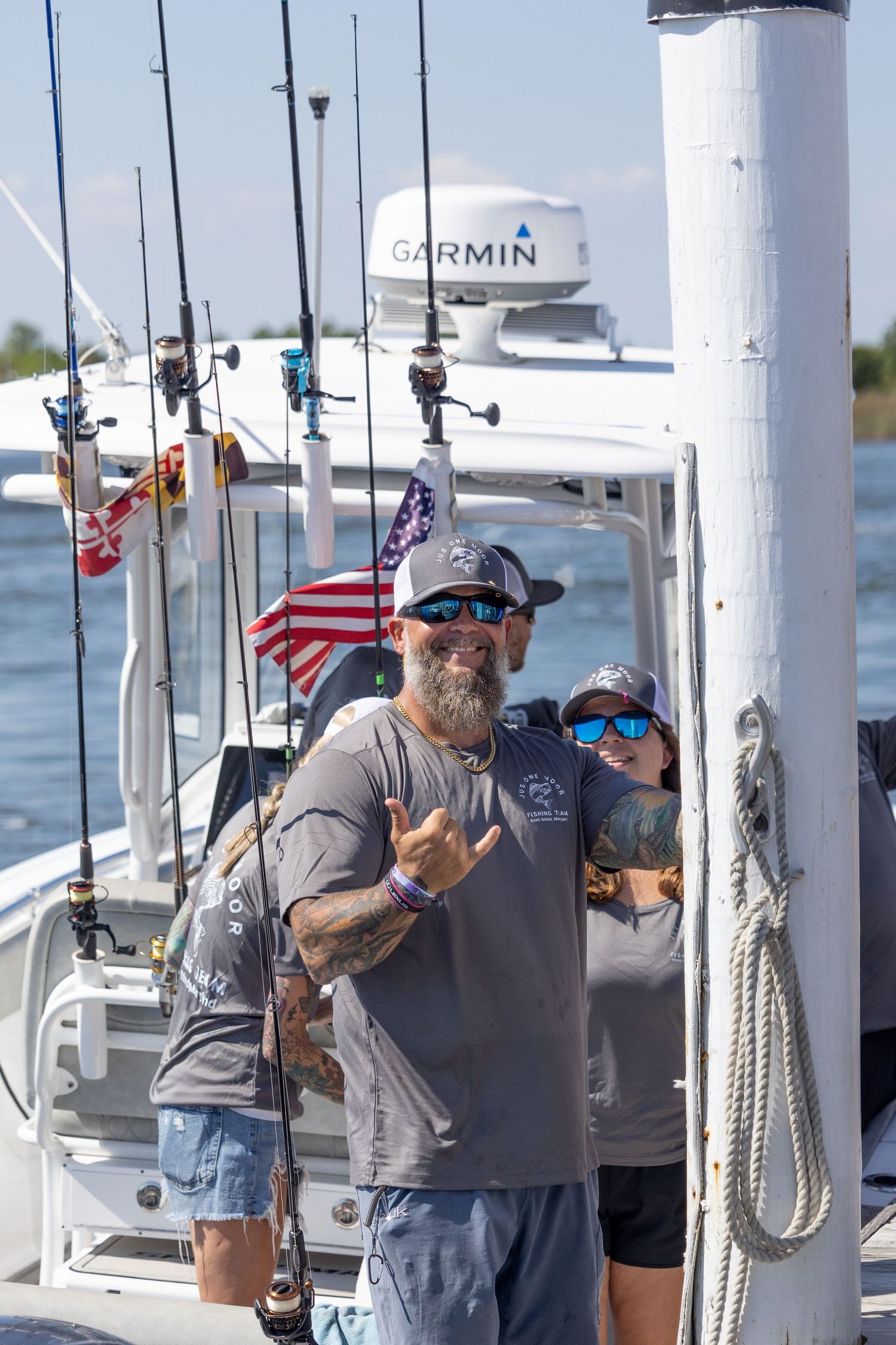 Stevensville, MD Not My Child organization Lil Amps Fishing Tournament photographed by Maryland Event Photographer at Kent Narrows