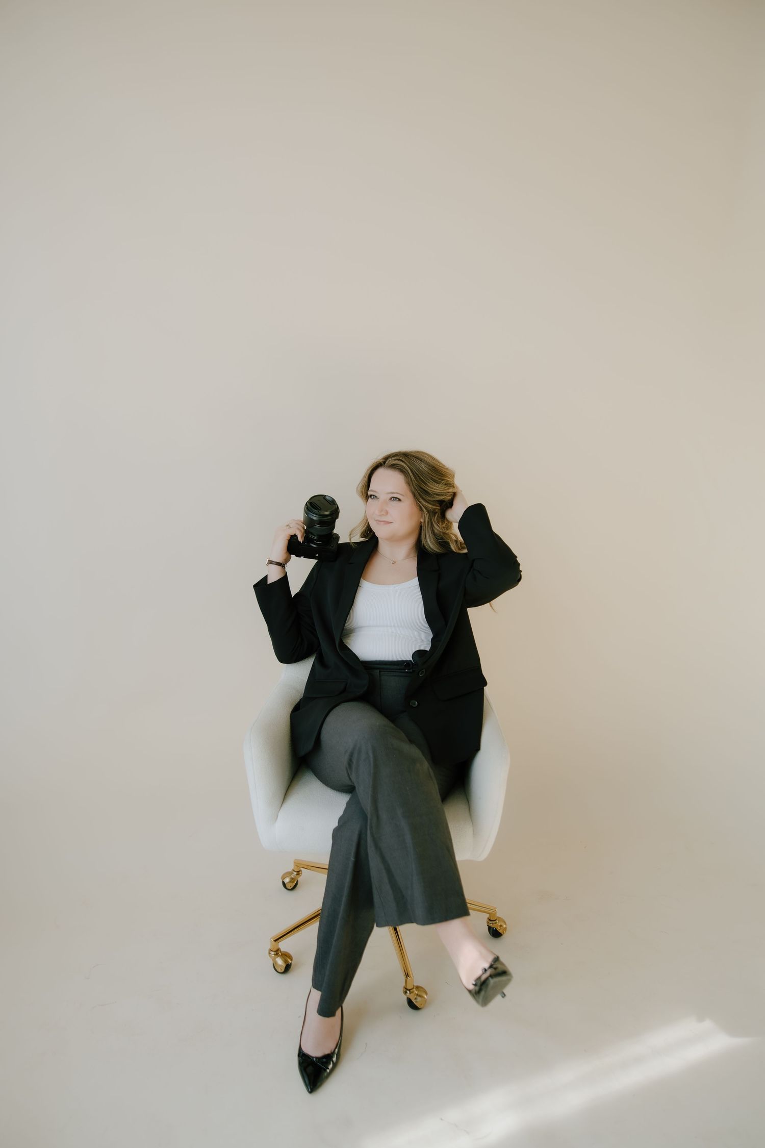 Photographer branding photos, business professional at The Studio On Broad in Richmond, VA shot by a virginia branding photographer.