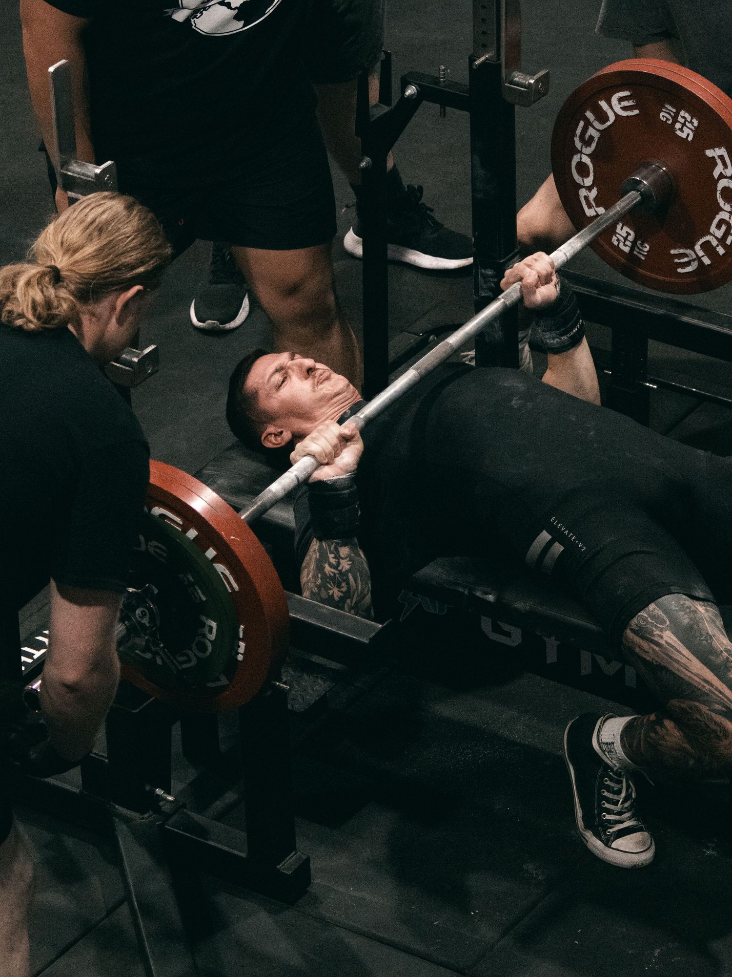 Recent bench press at NPL Energy Surge Classic, held at ATP Gym in Phoenix Az