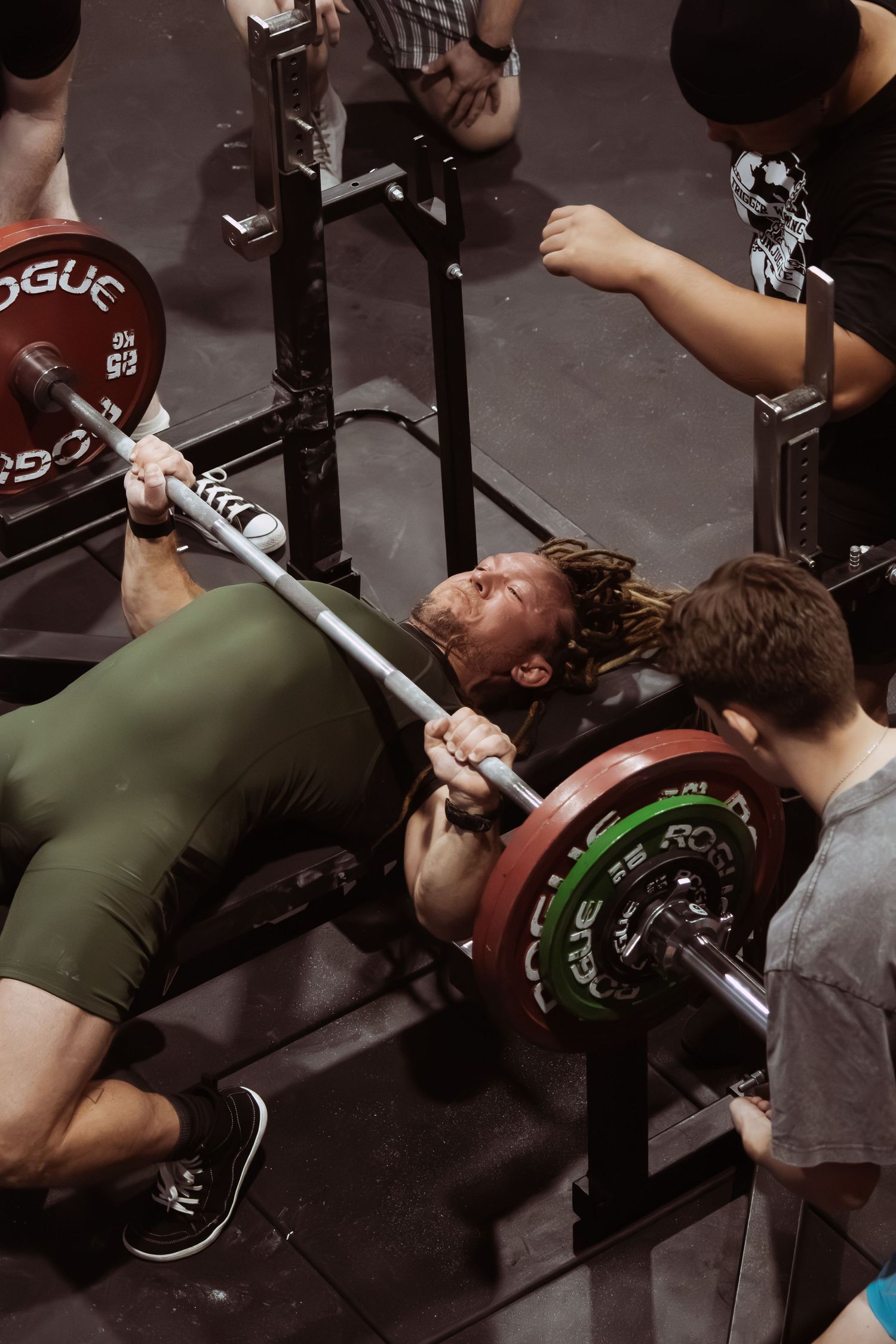Recent bench press at NPL Energy Surge Classic, held at ATP Gym in Phoenix Az