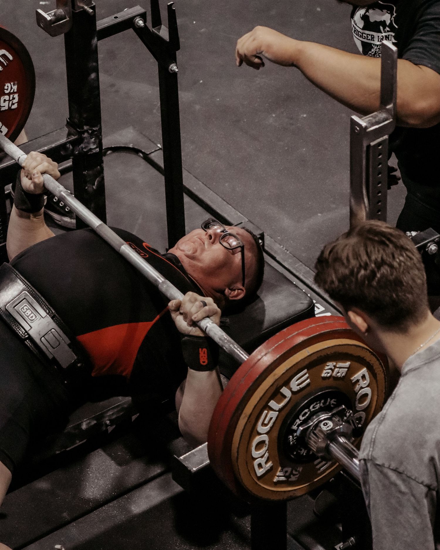 Recent bench press at NPL Energy Surge Classic, held at ATP Gym in Phoenix Az
