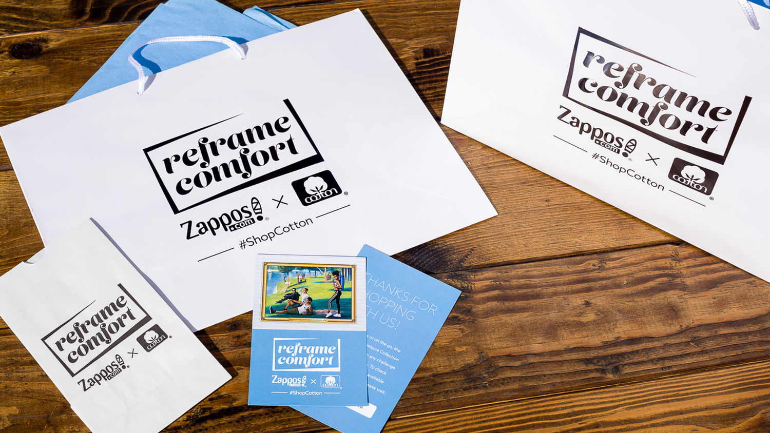 Cotton, Inc. Reframe Comfort Campaign design