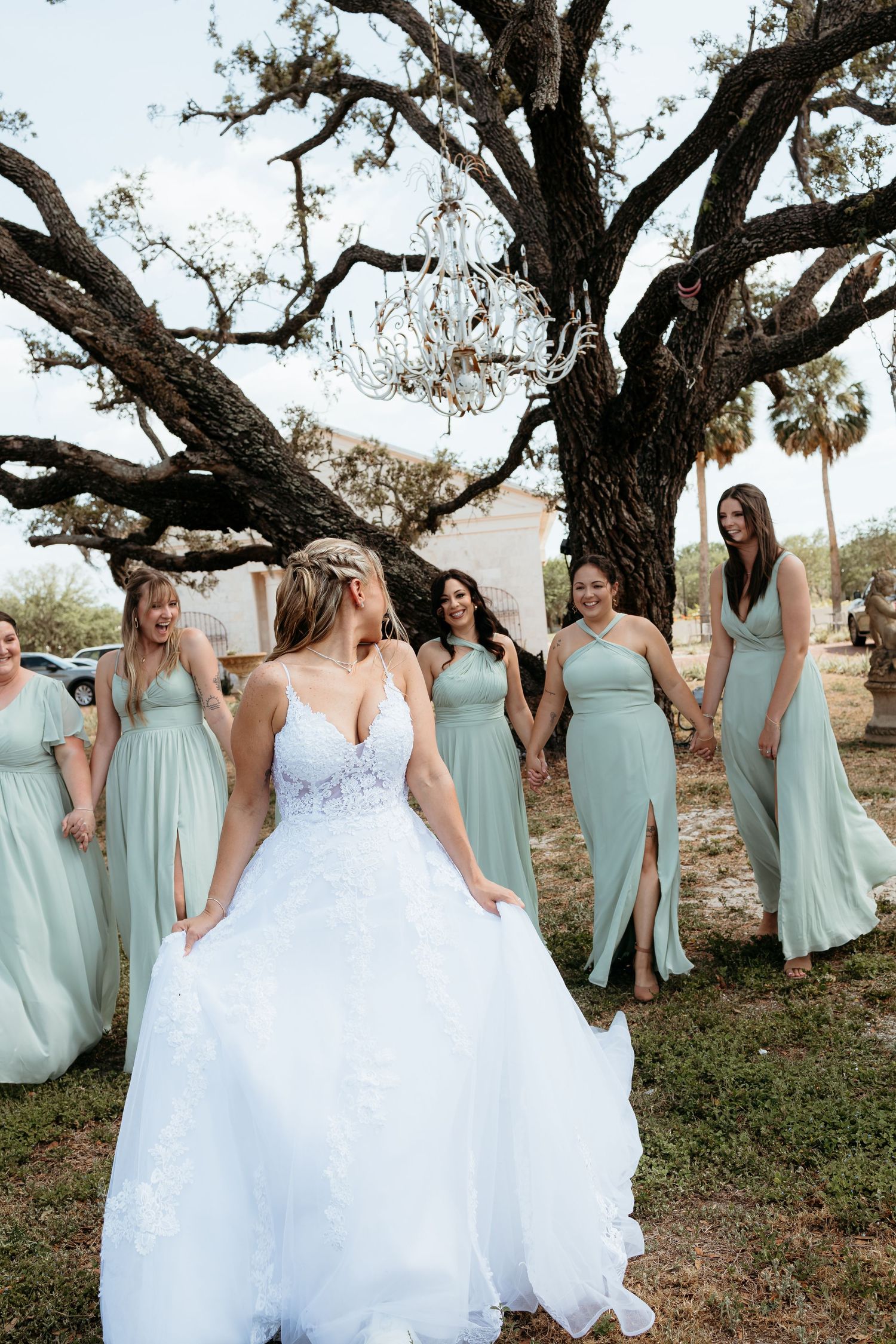 Bridesmaid photos from a Tampa wedding