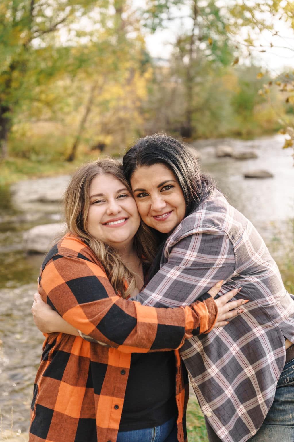 mom and daughter