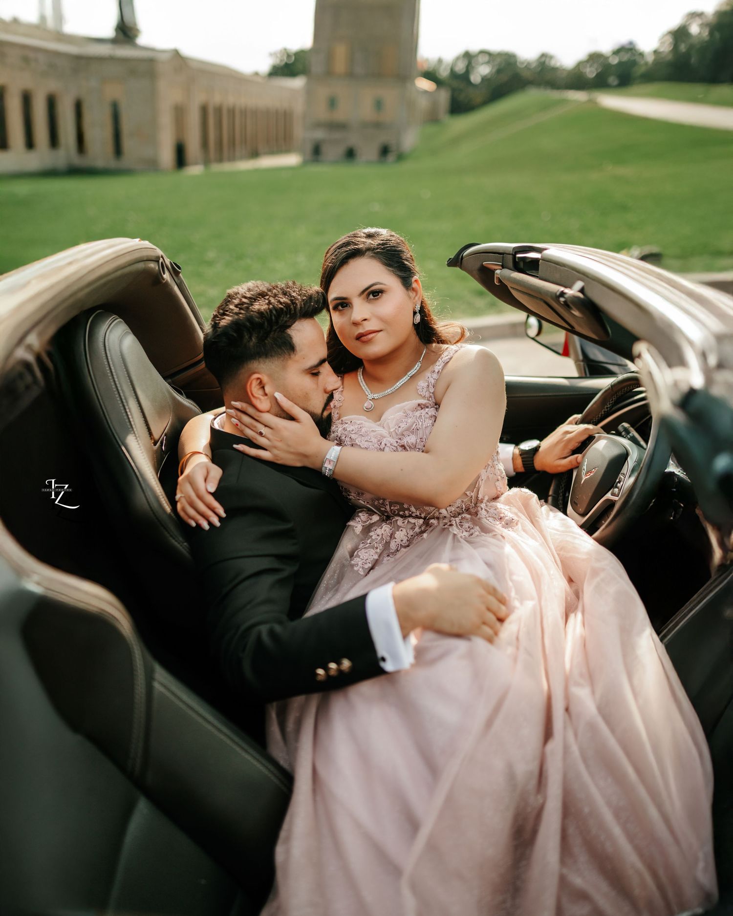Toronto Indian couple photography session showcasing vibrant traditional outfits and intimate candid moments in scenic GTA parks