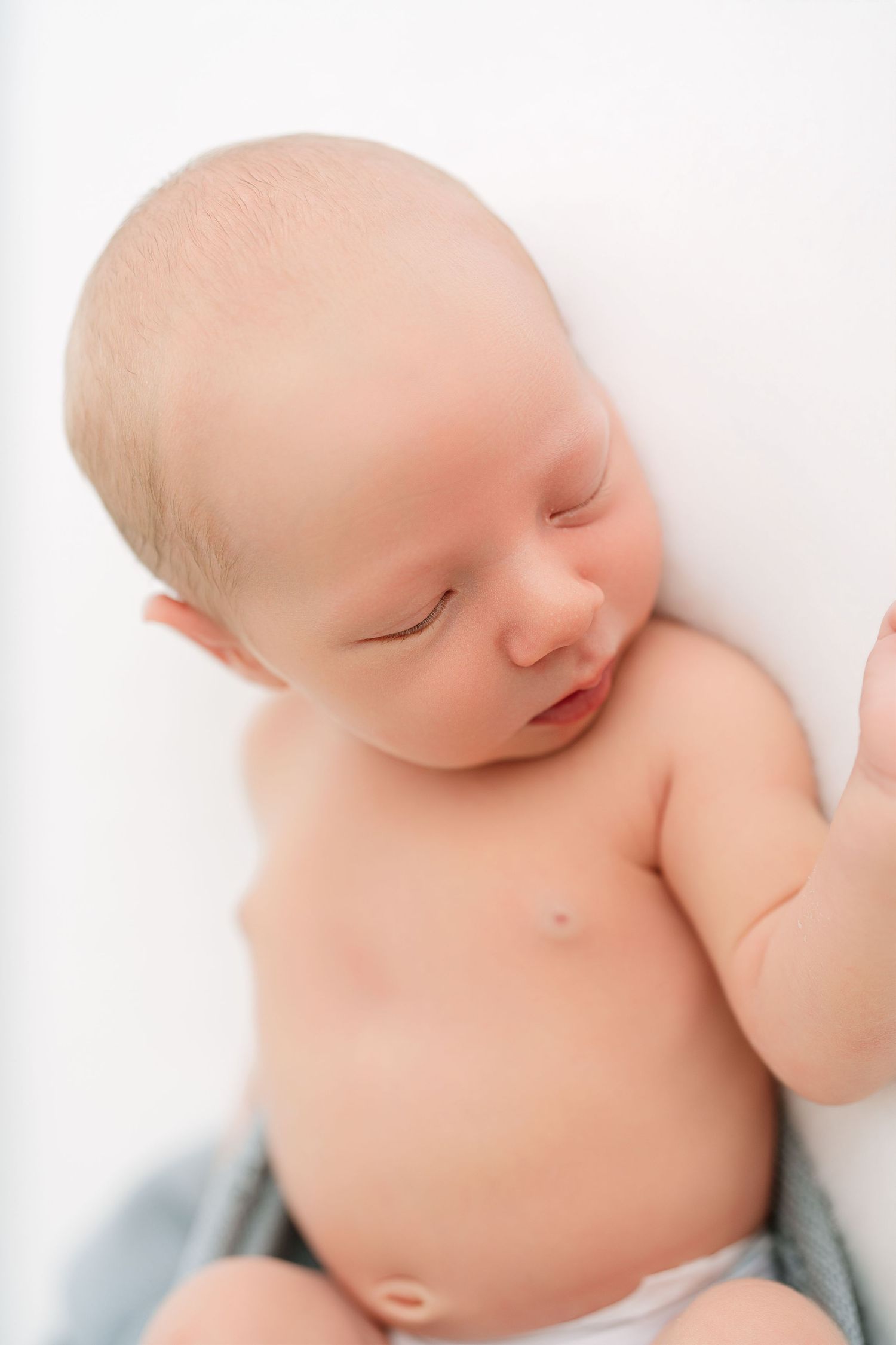 newborn photography session in Clarksville TN studio