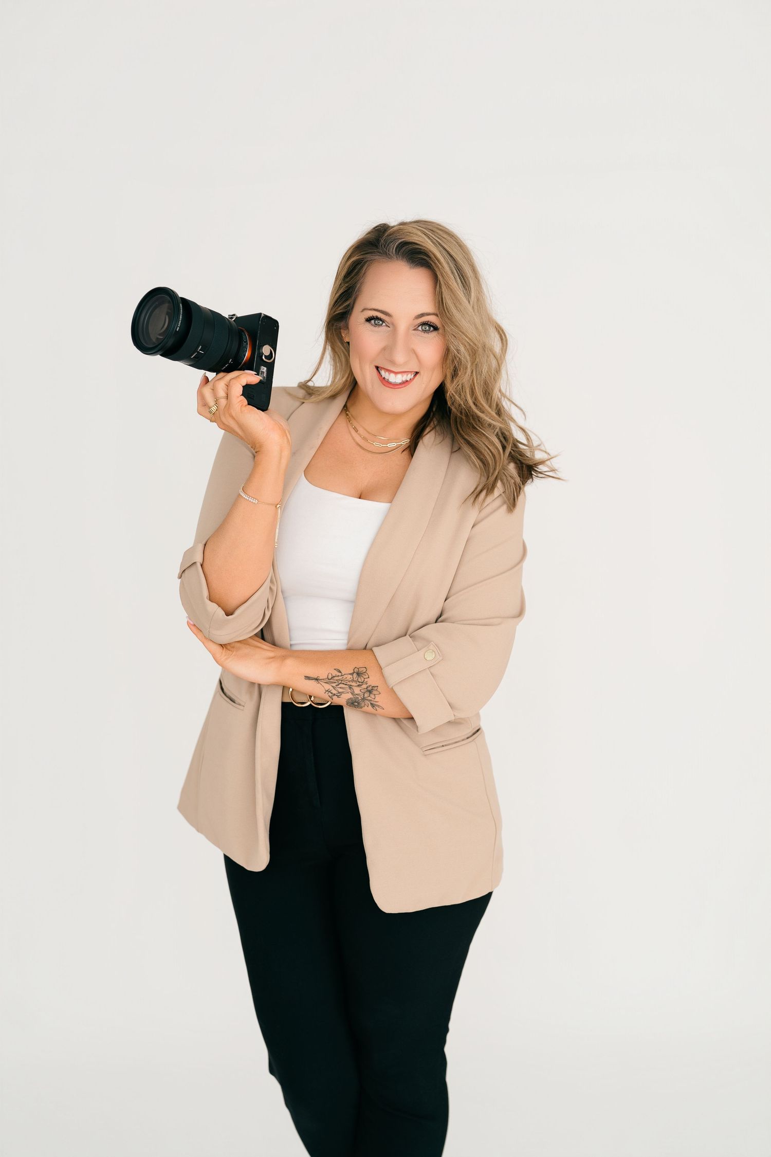 modern branding photography in Clarksville TN studio
