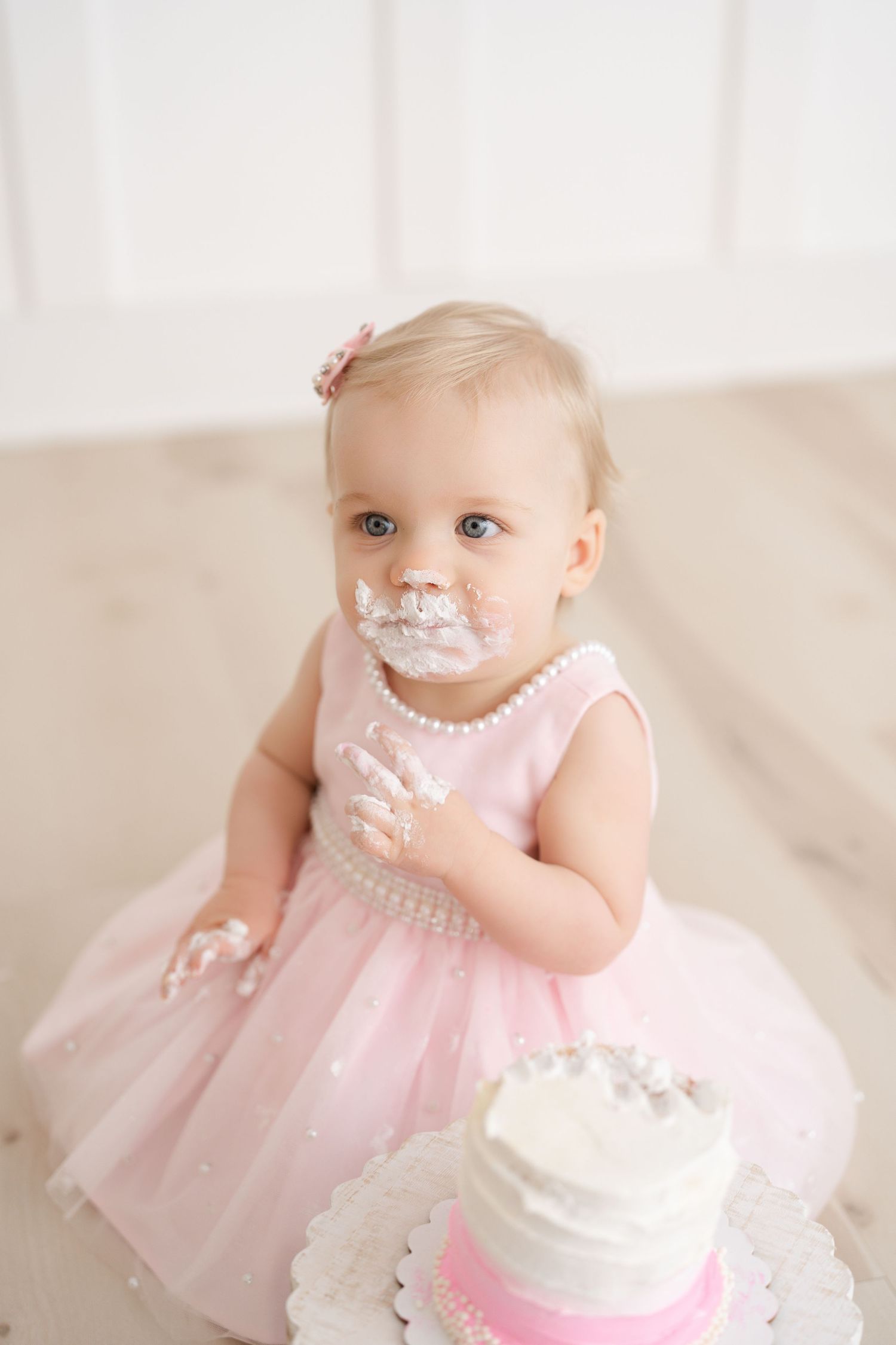 cake smash photography session near Nashville TN
