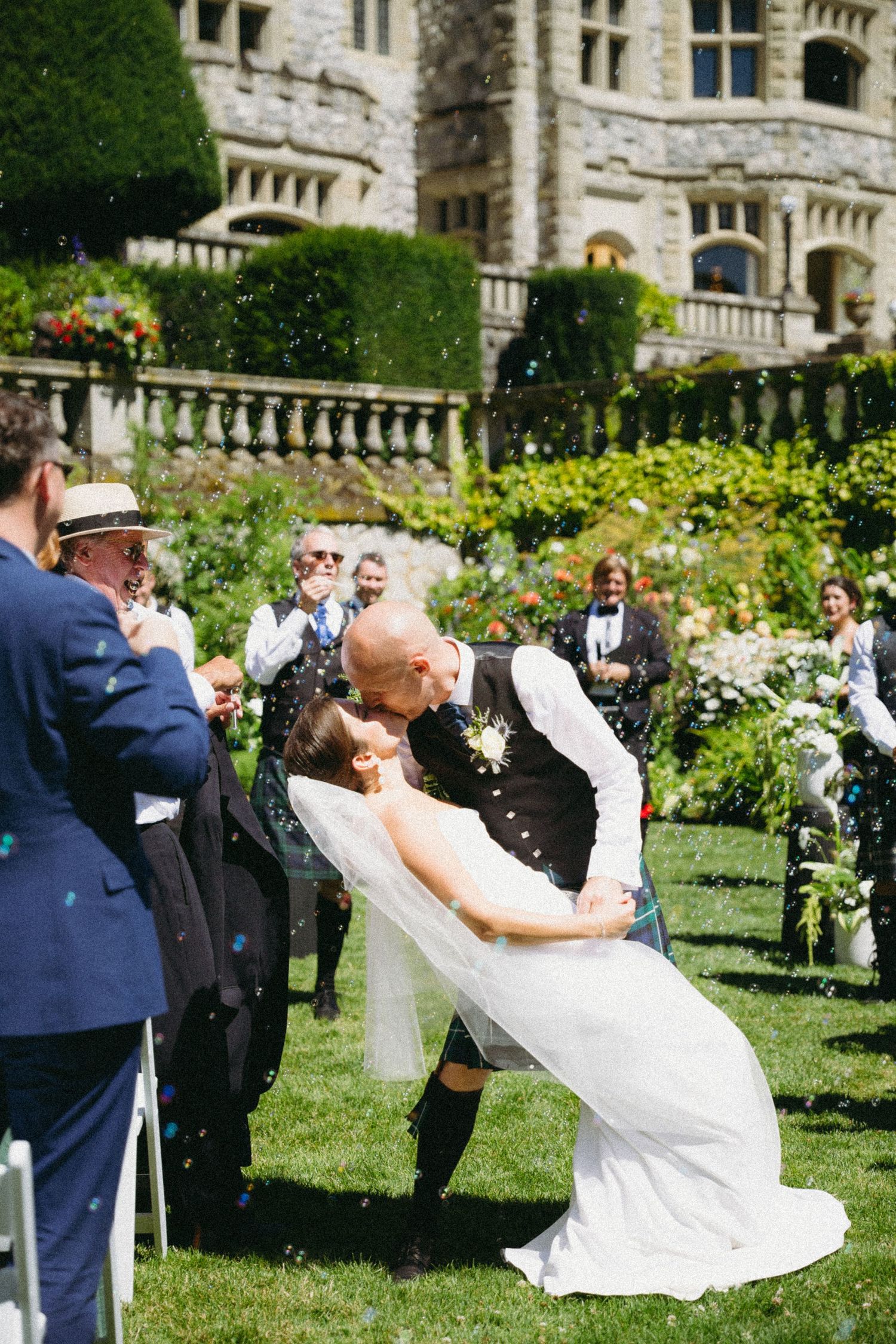 Hatley Castle wedding portraits Victoria BC