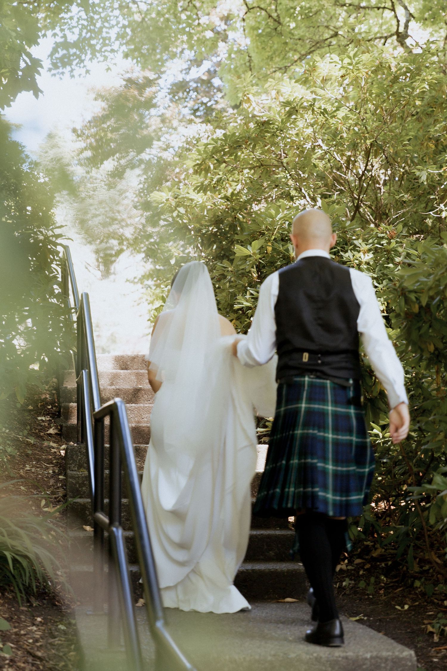 Hatley Castle wedding portraits Victoria BC
