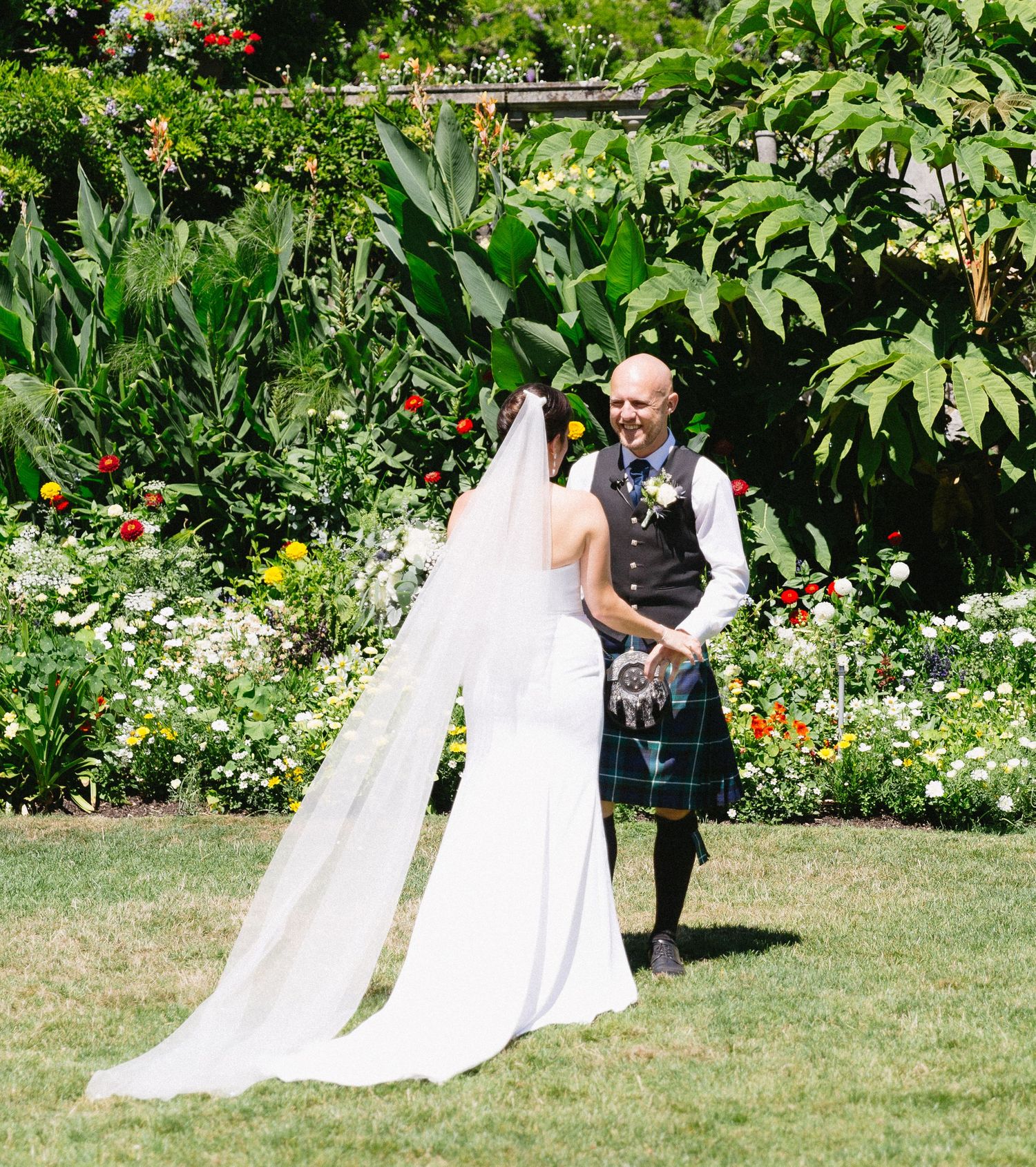 Hatley Castle wedding portraits Victoria BC
