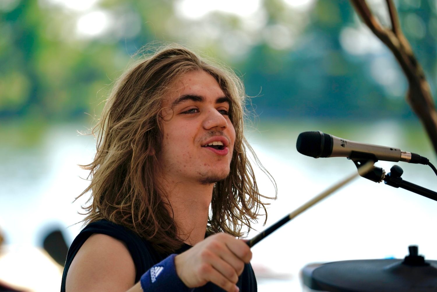 Live music event photography by Jill Lococo Photography in Montgomery, Texas. drummer, music festival, live band, candid performance