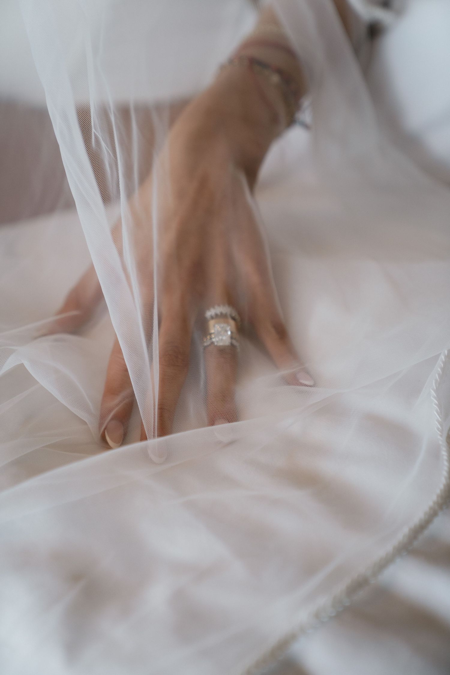 Bridal portraits at The Hoxton, winter wedding getting ready