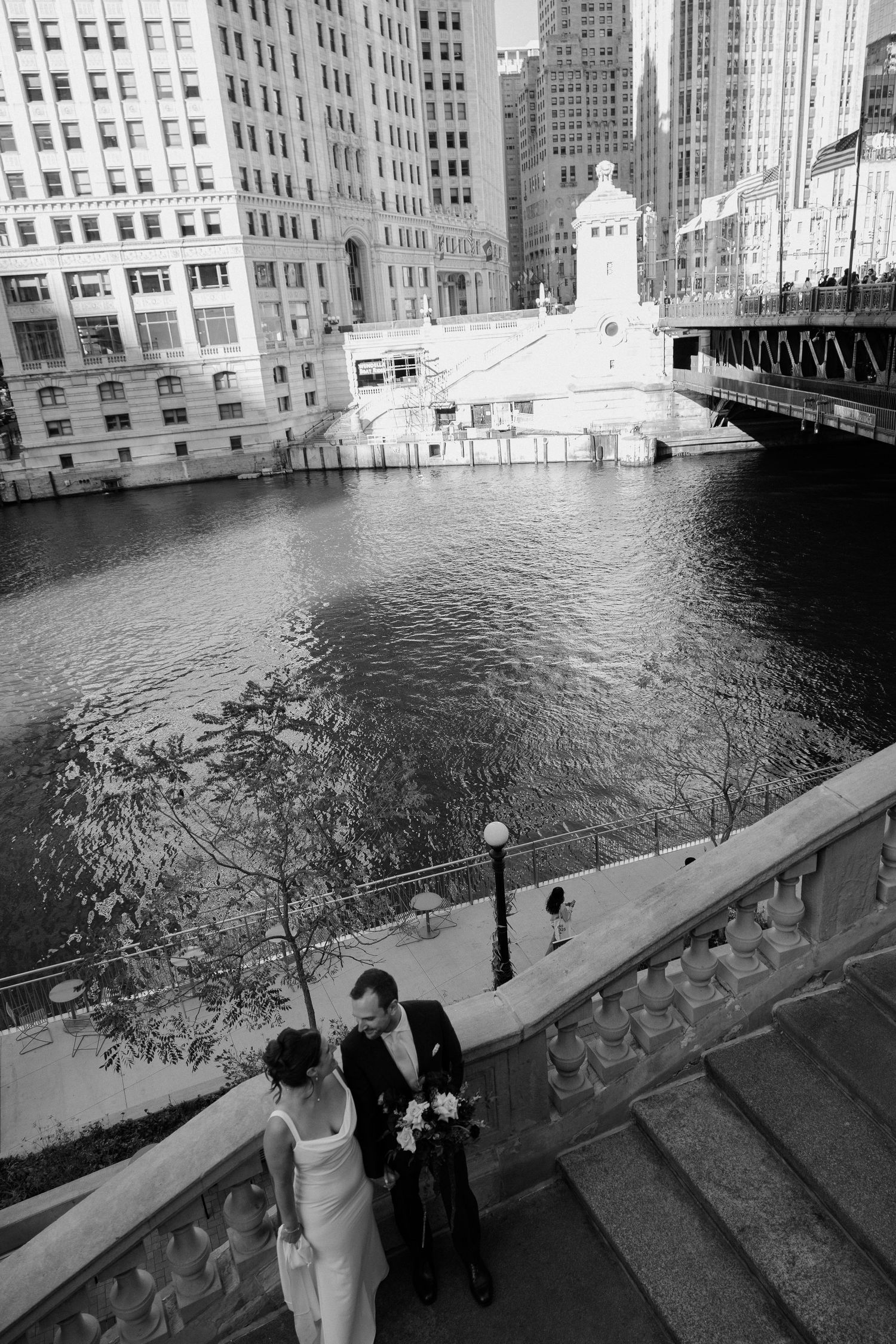 Chicago riverwalk